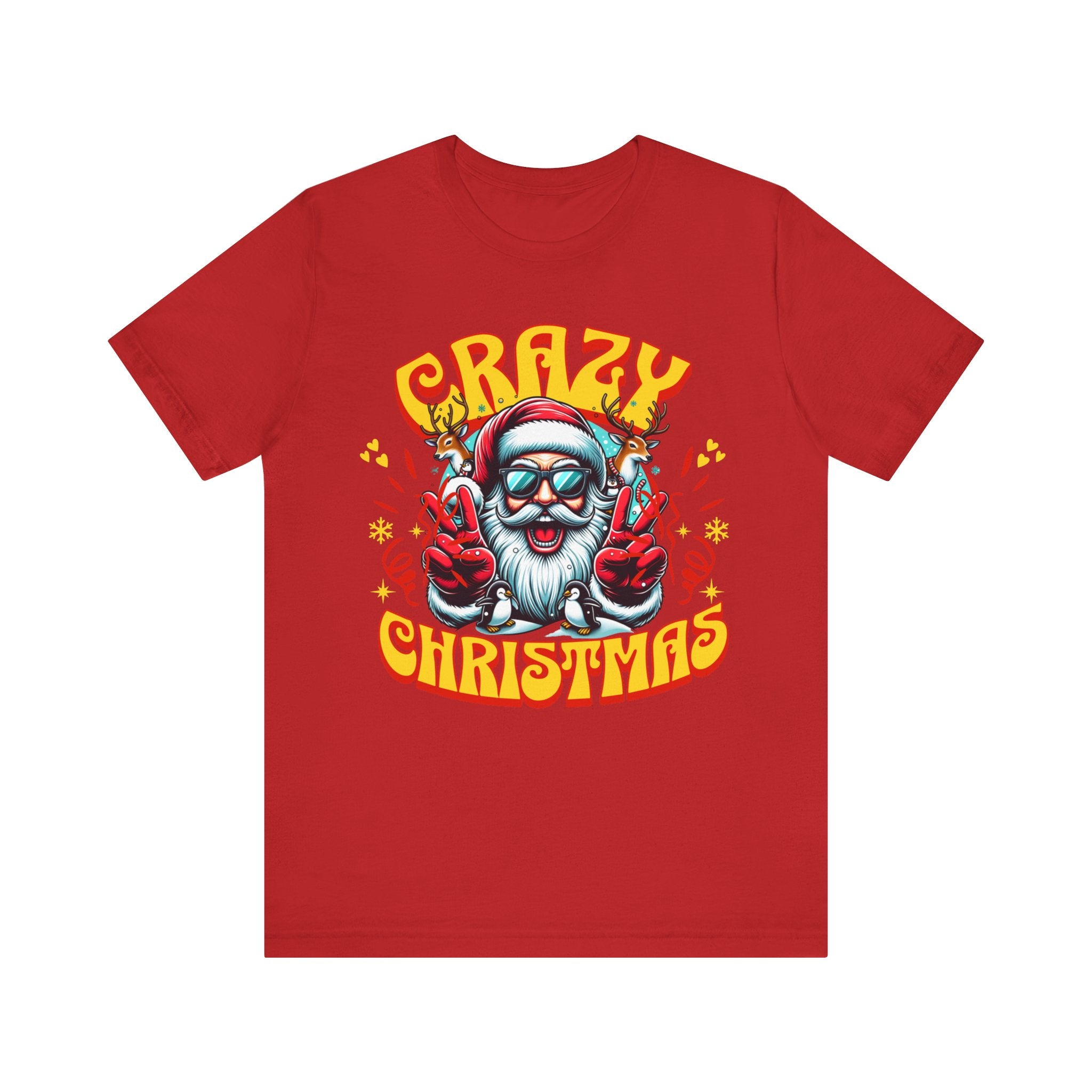 Crazy Christmas Unisex Tee
