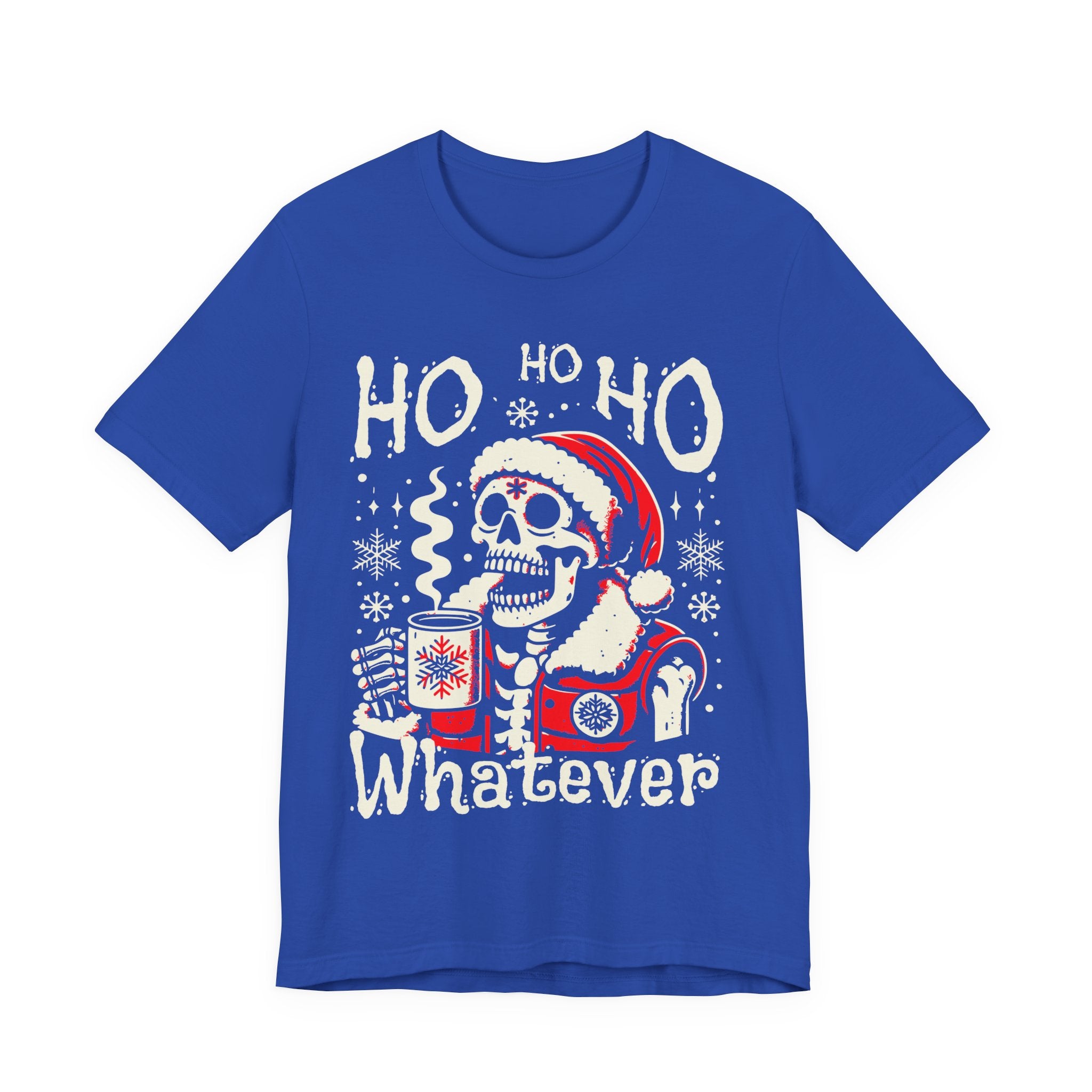 Skull Santa 'Ho Ho Whatever' Christmas Tee