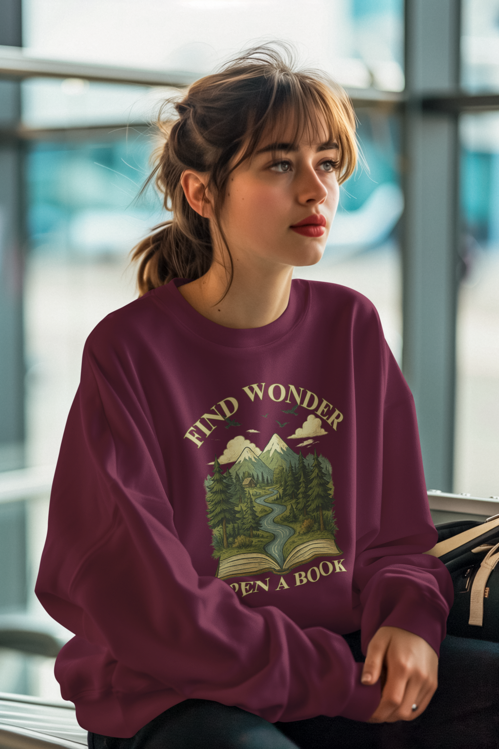 Find Wonder Outdoor Adventure Crewneck Sweatshirt