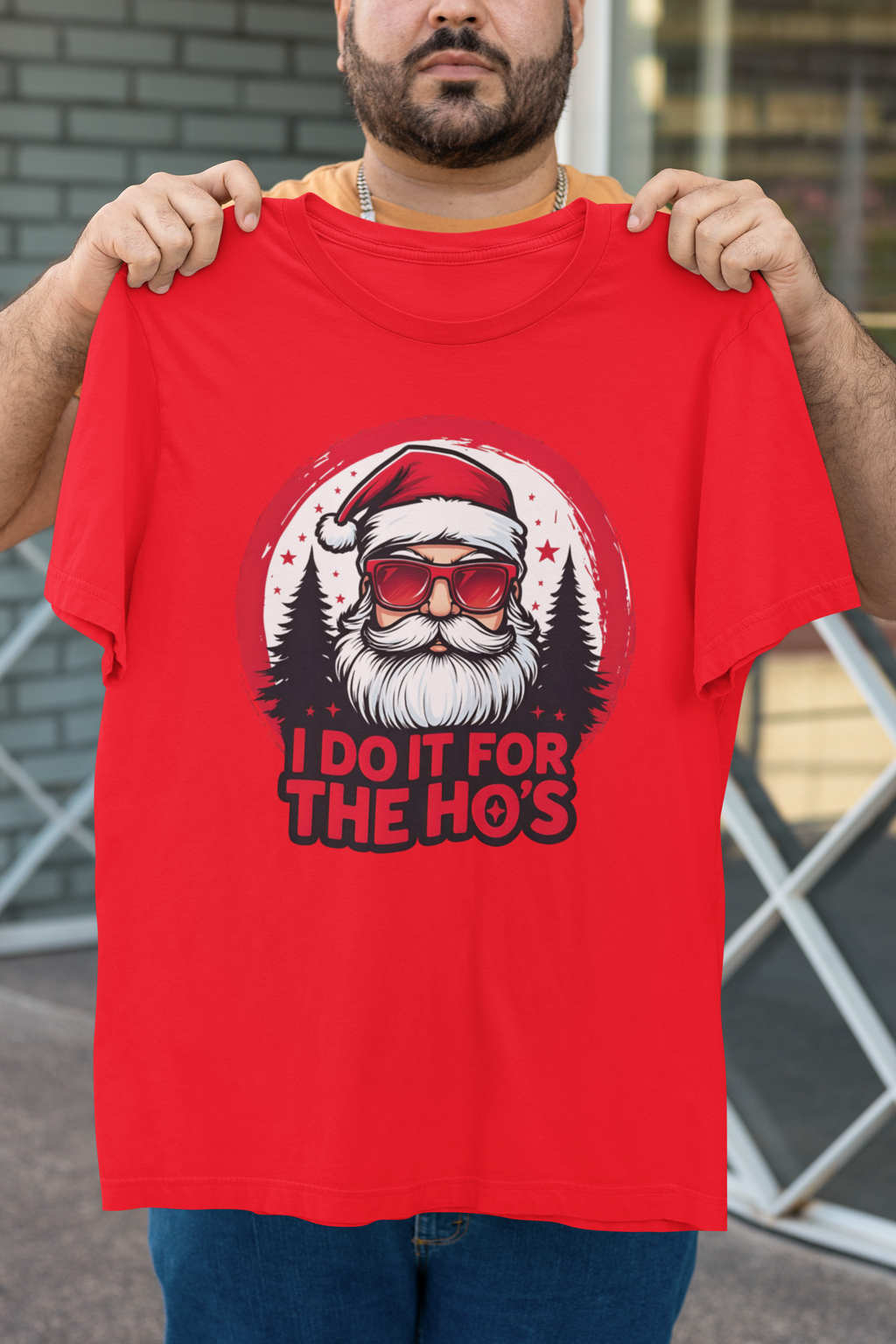 Santa I Do It For The Ho's Tee
