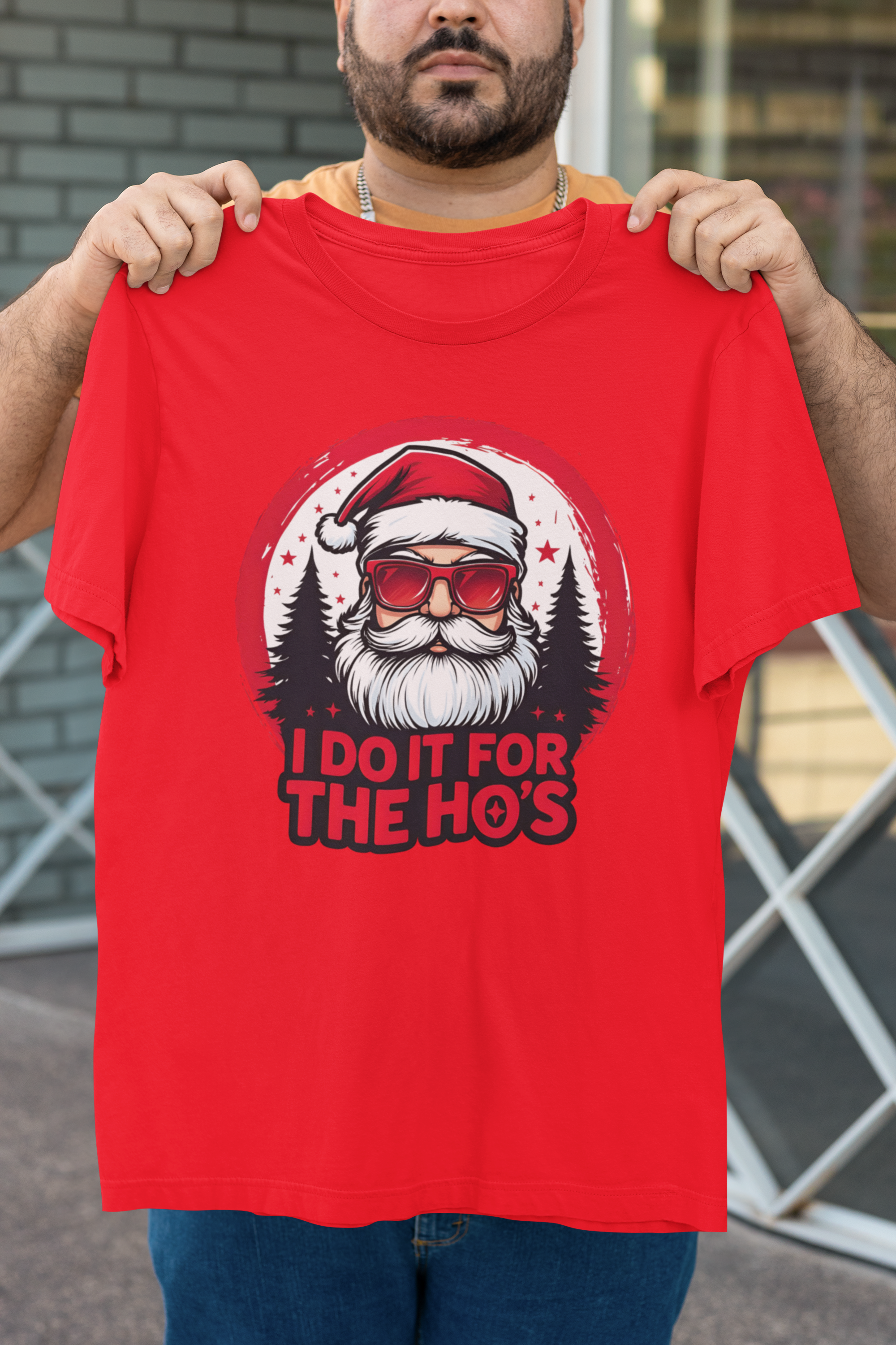 Santa I Do It For The Ho's Tee