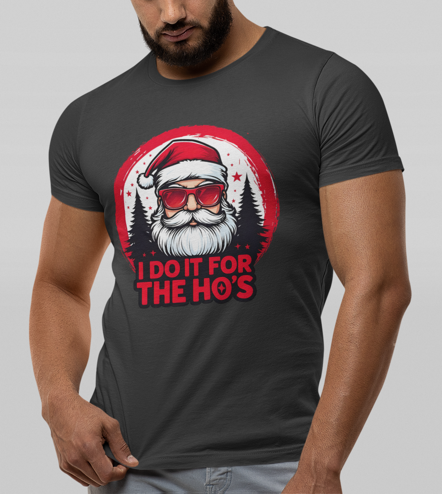Santa I Do It For The Ho's Tee