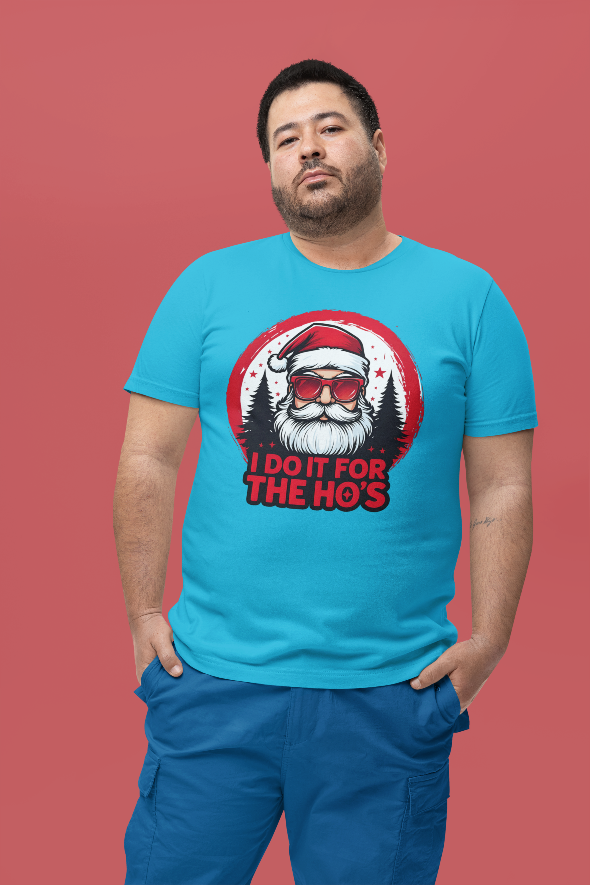 Santa I Do It For The Ho's Tee