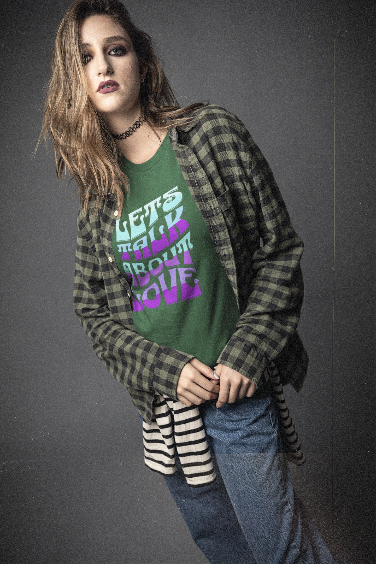 Let's Talk About Love Tee - Unisex Jersey Short Sleeve Shirt