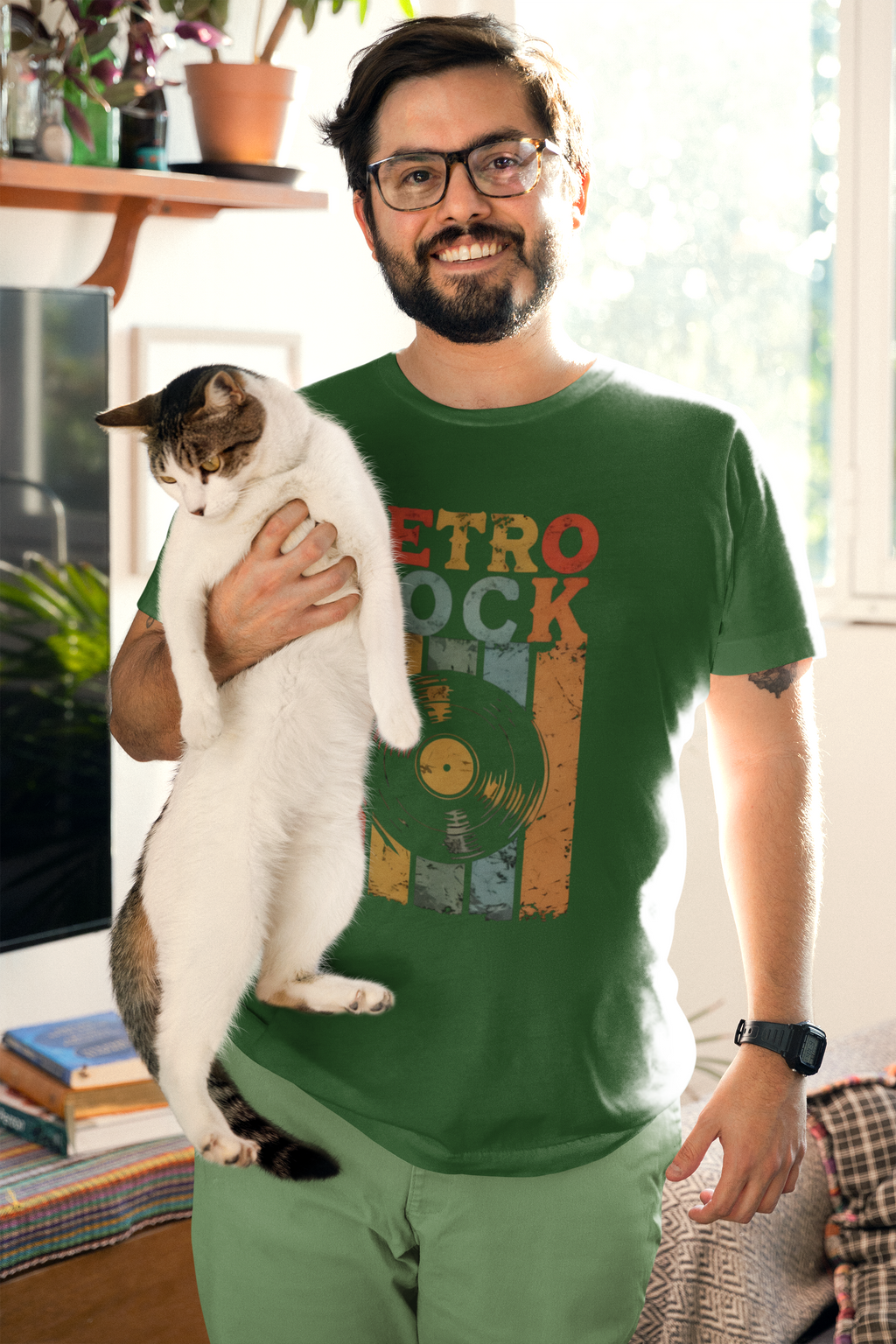 Retro Rock Unisex Jersey Tee