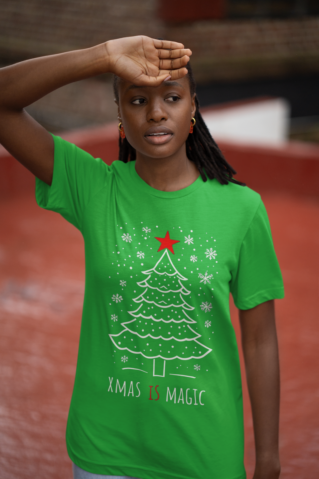 Xmas Is Magic T-Shirt — Festive Christmas Tree Holiday Tee