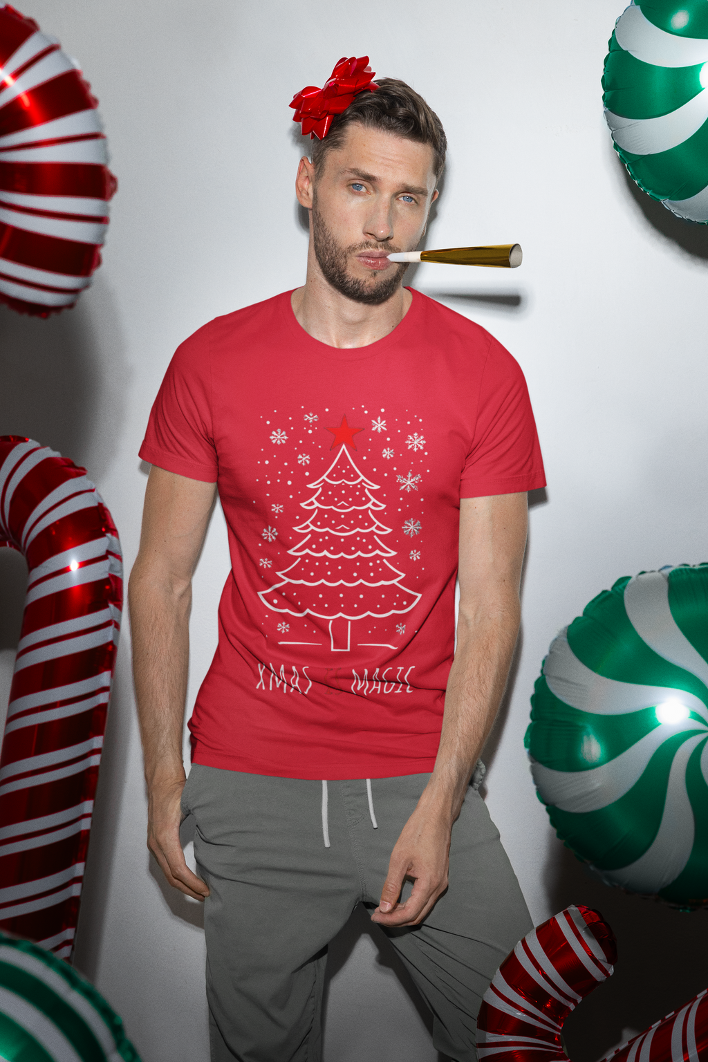 Xmas Is Magic T-Shirt — Festive Christmas Tree Holiday Tee