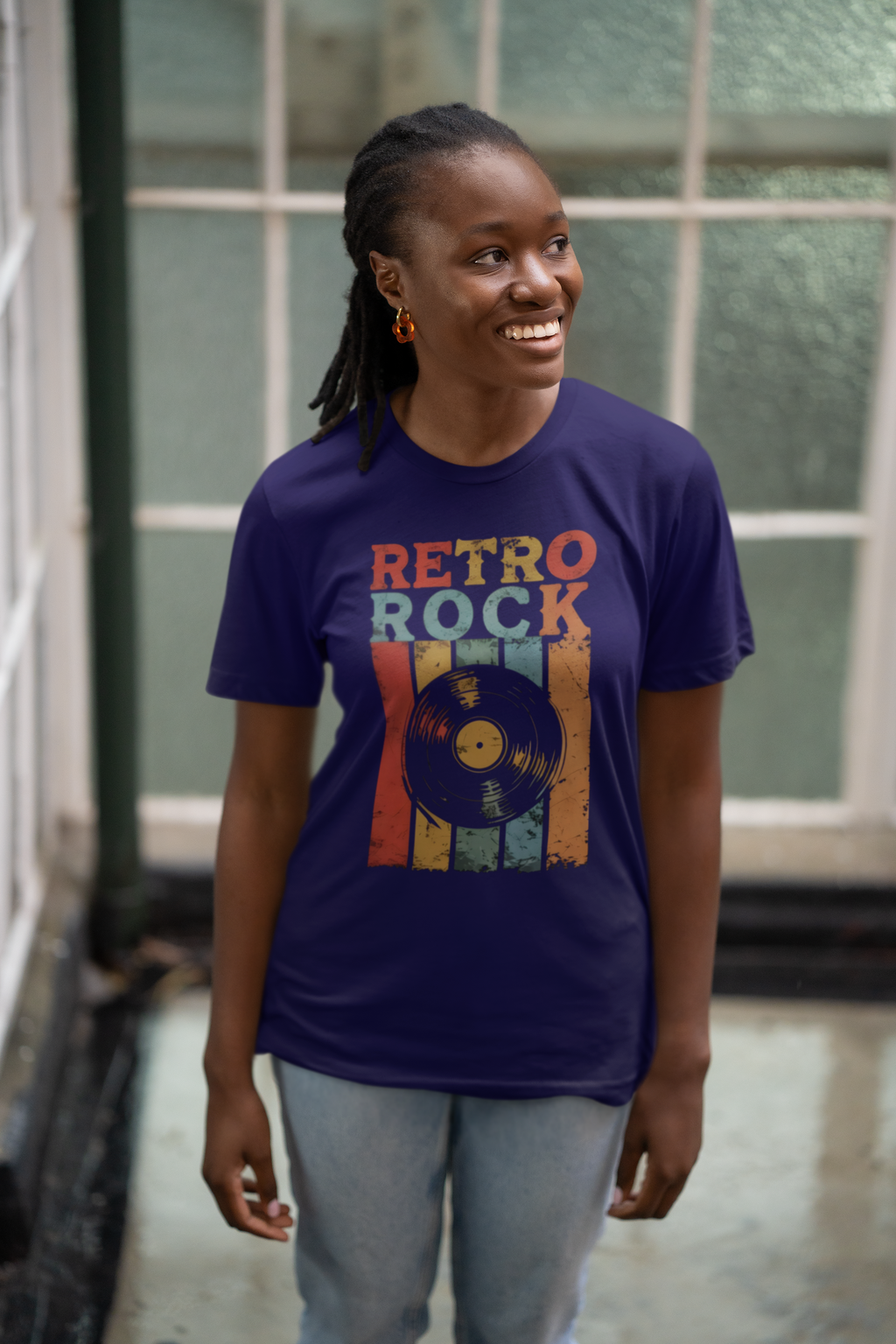 Retro Rock Unisex Jersey Tee