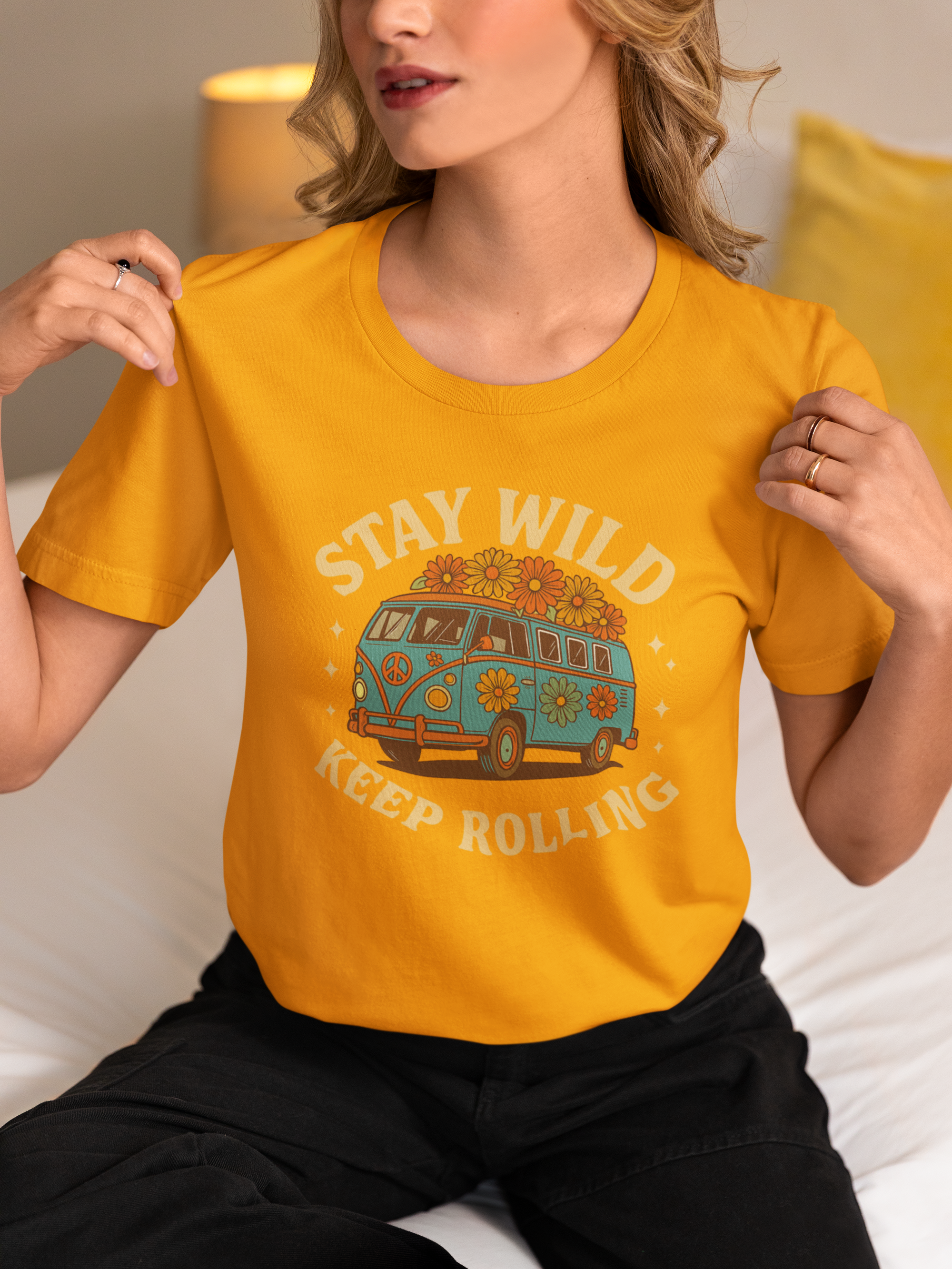 Stay Wild Retro Van Tee
