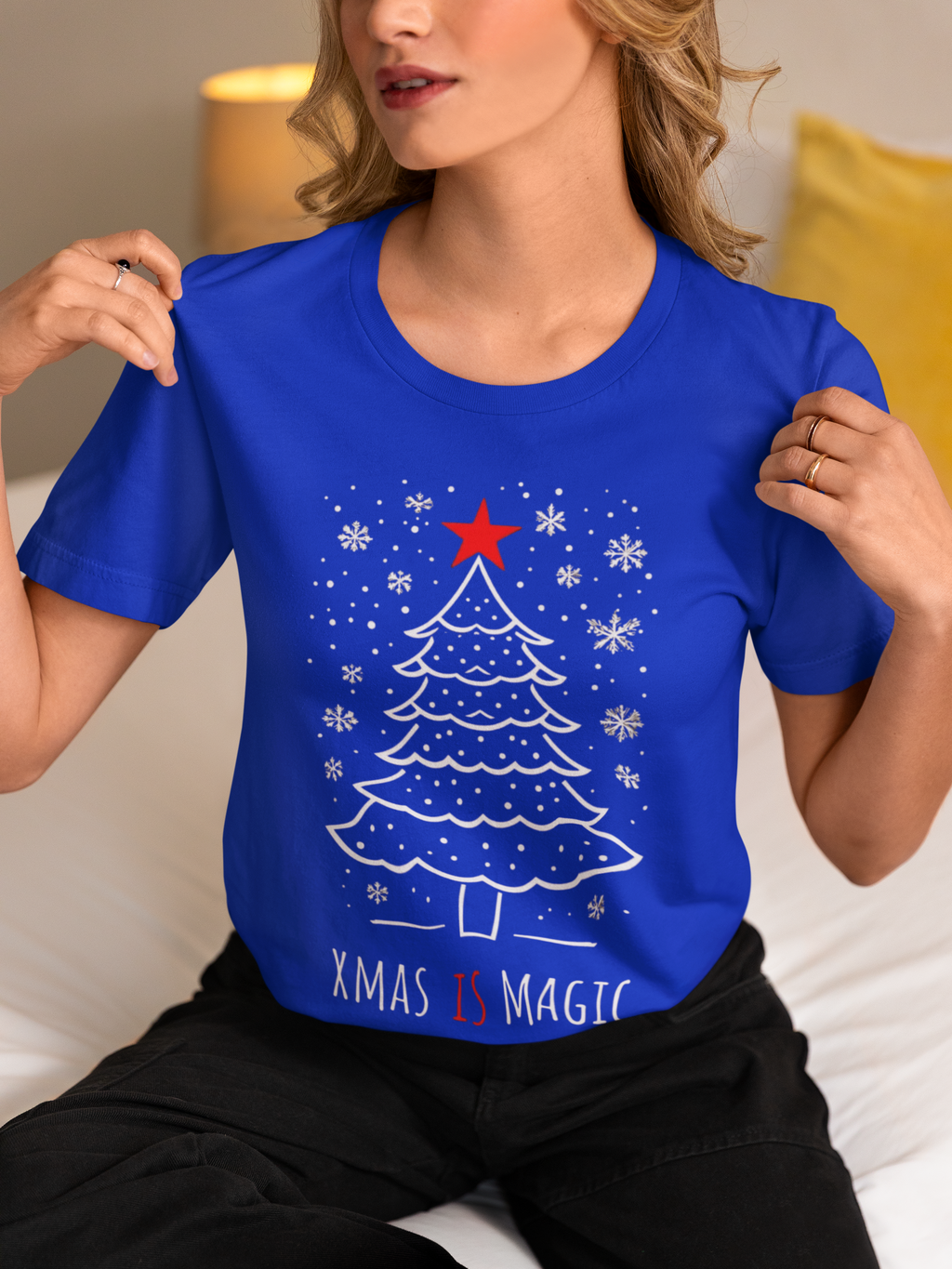 Xmas Is Magic T-Shirt — Festive Christmas Tree Holiday Tee