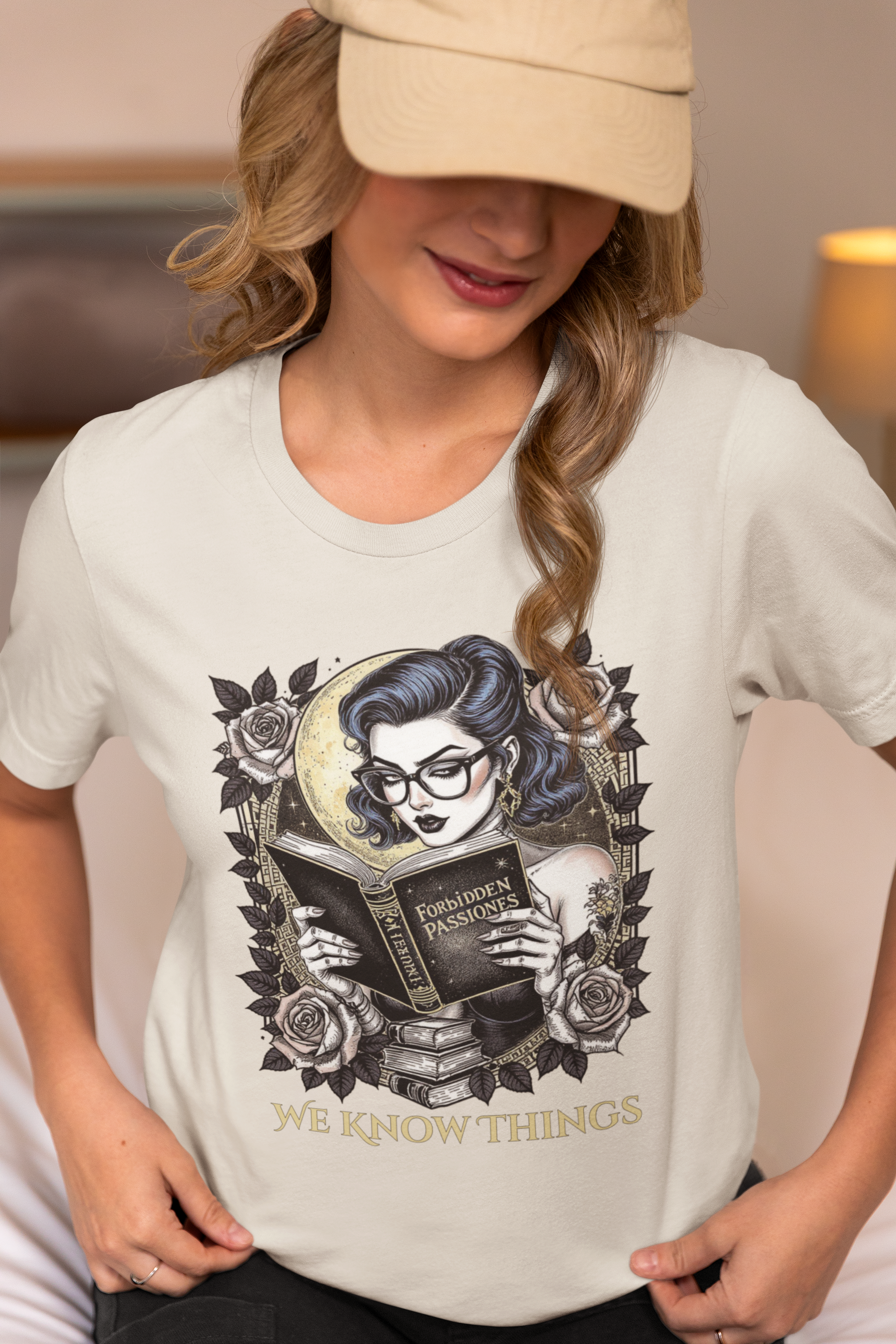 Book Lover's Unisex Tee - 'We Know Things' Graphic Shirt