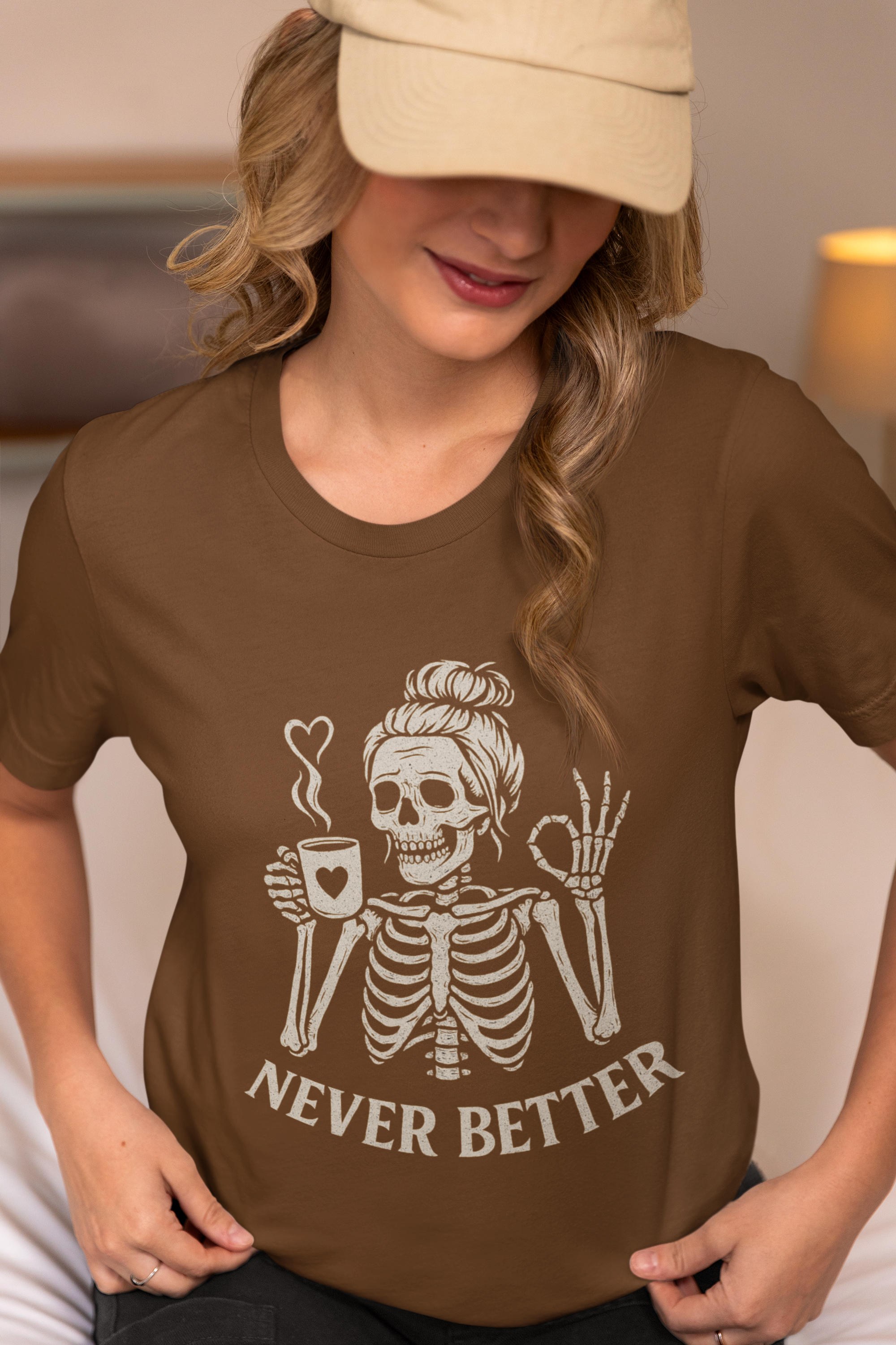 Never Better Skeleton Tee