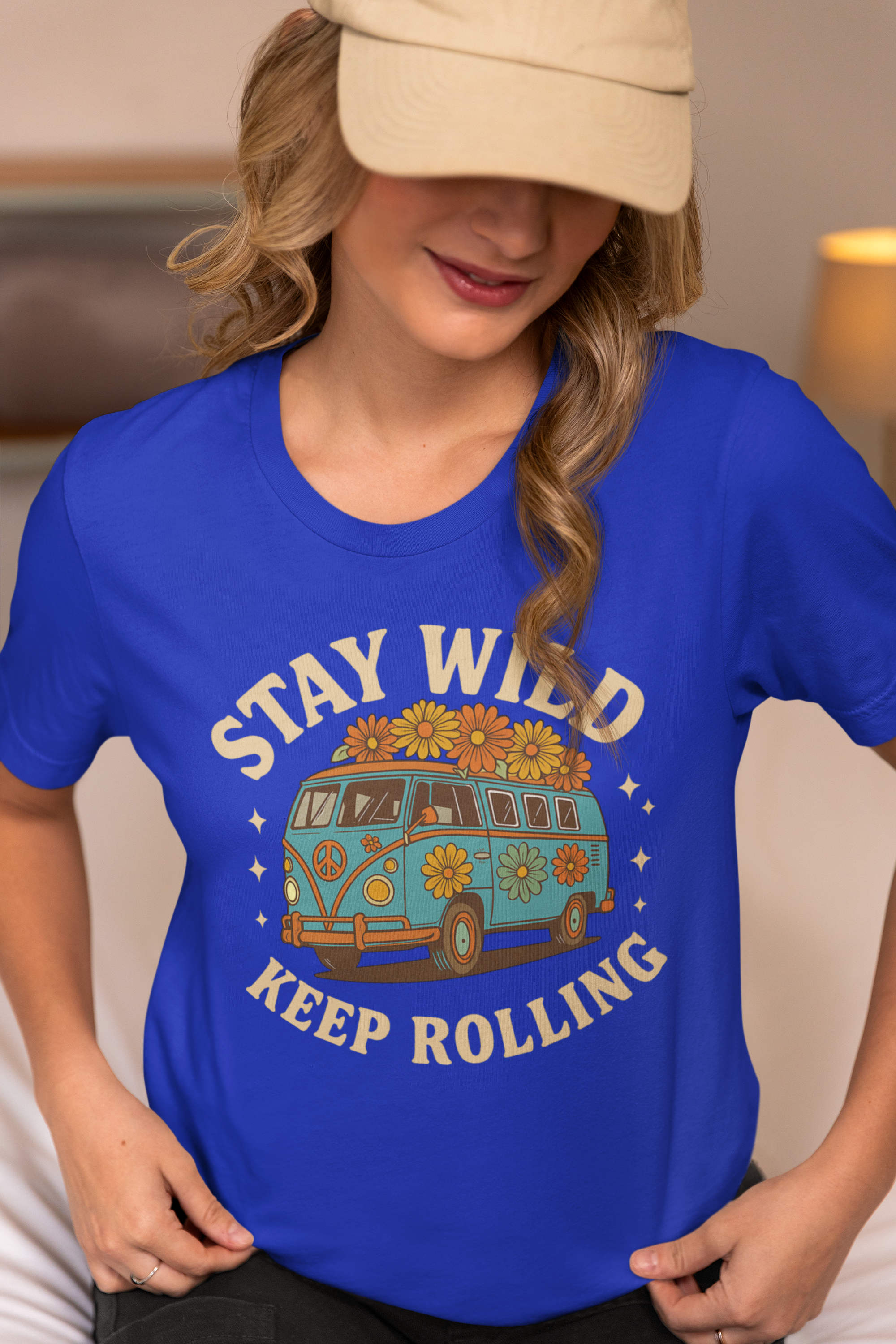 Stay Wild Retro Van Tee