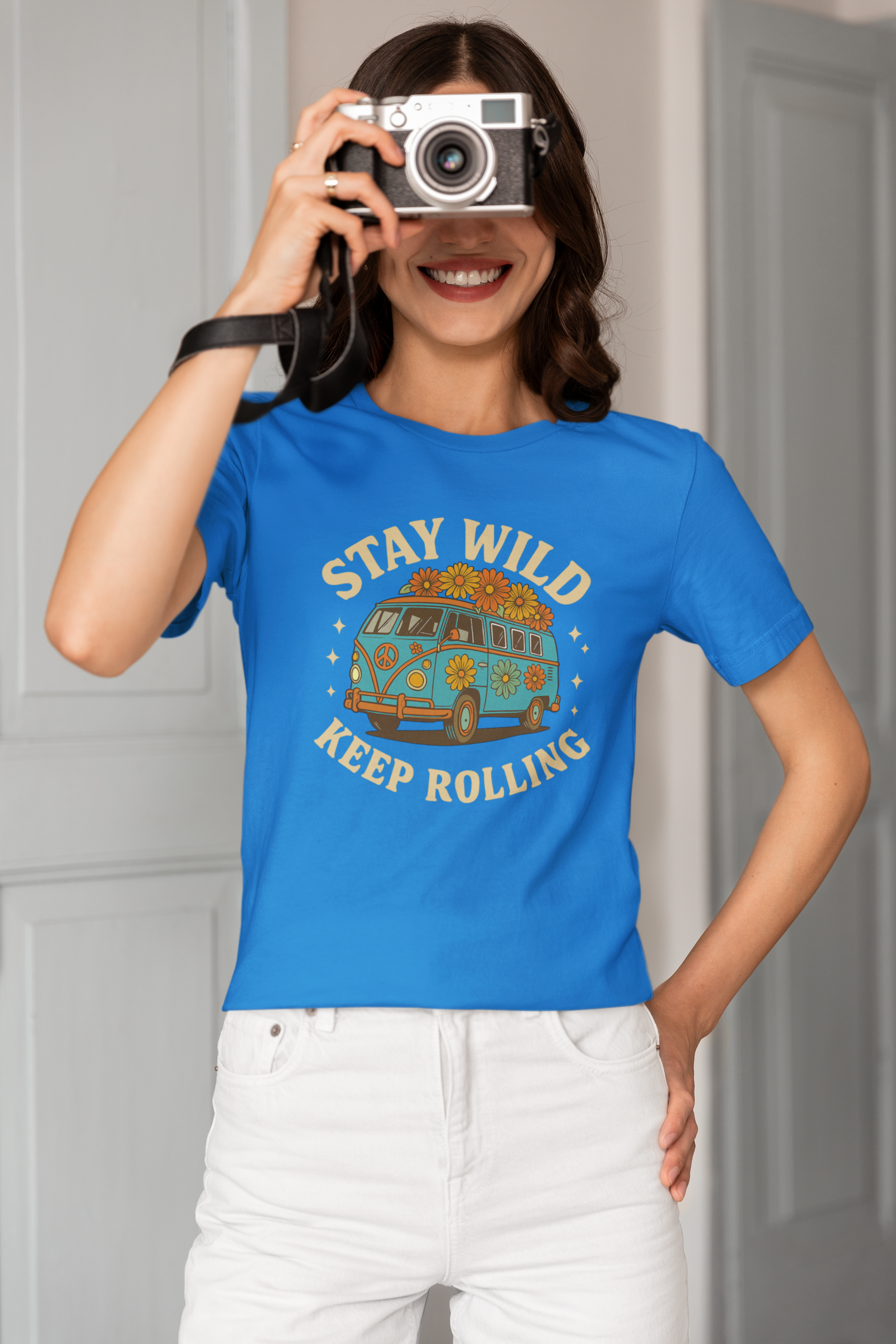 Stay Wild Retro Van Tee