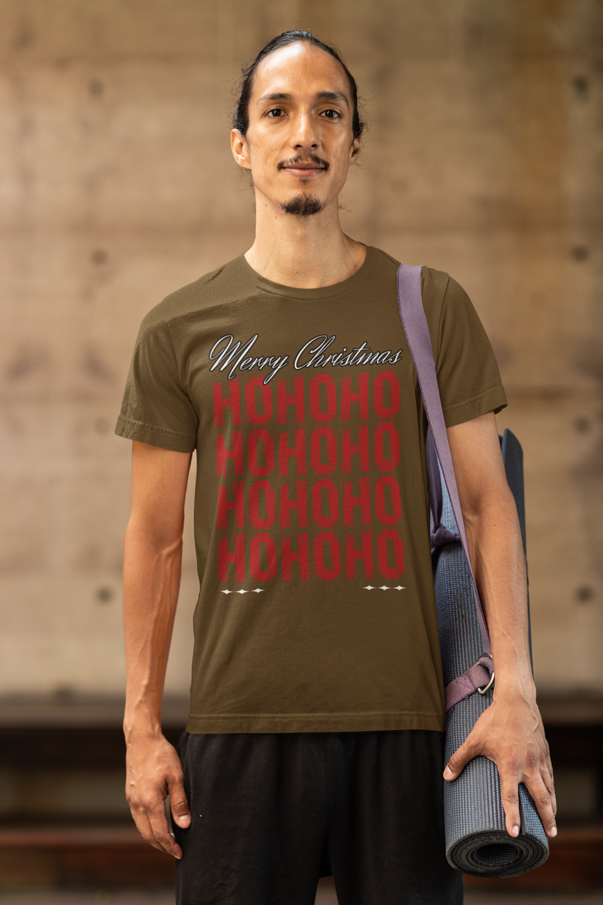 Merry Christmas 'HO HO HO' Holiday Tee