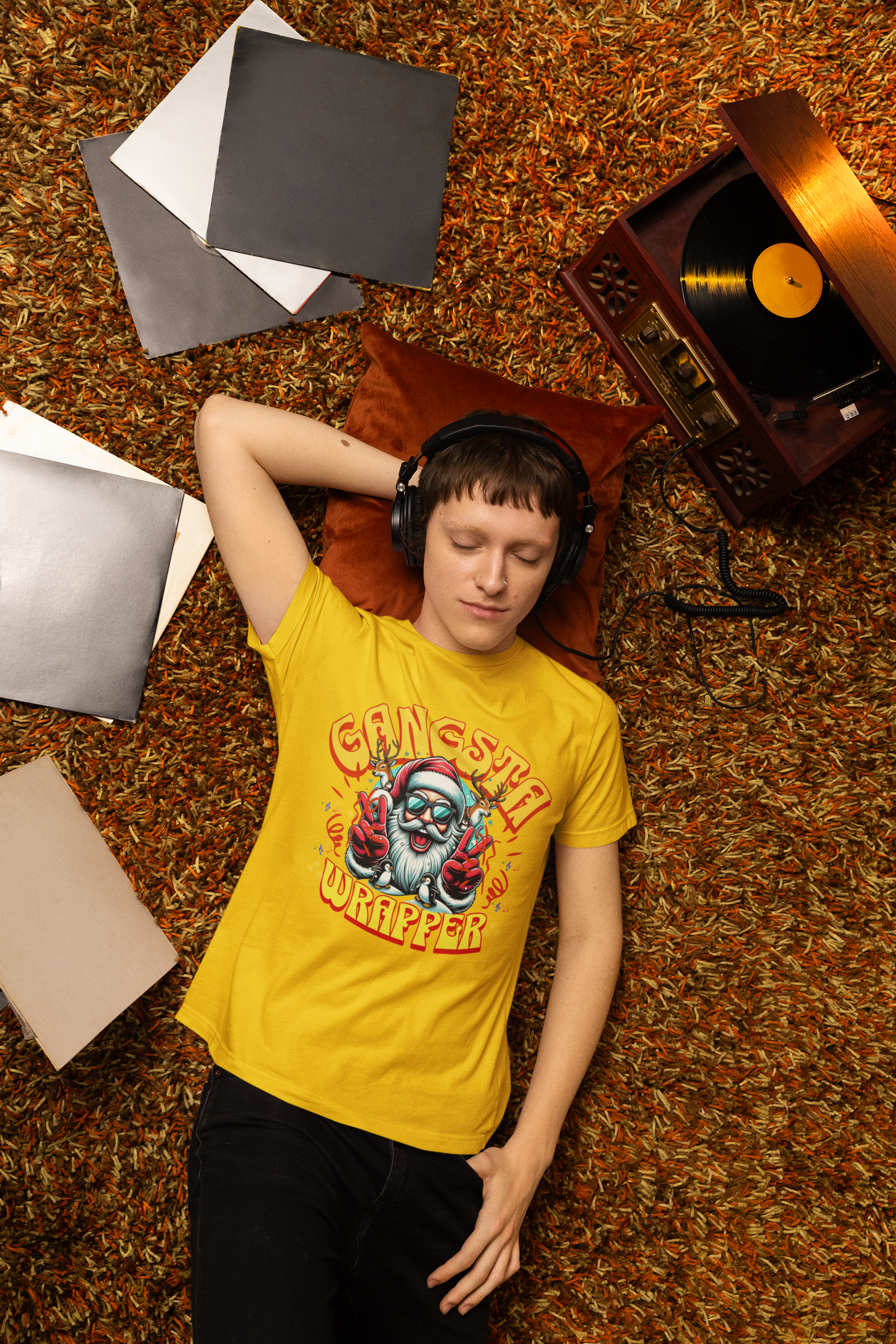 Gangsta Wrapper Tee for Holiday Cheer