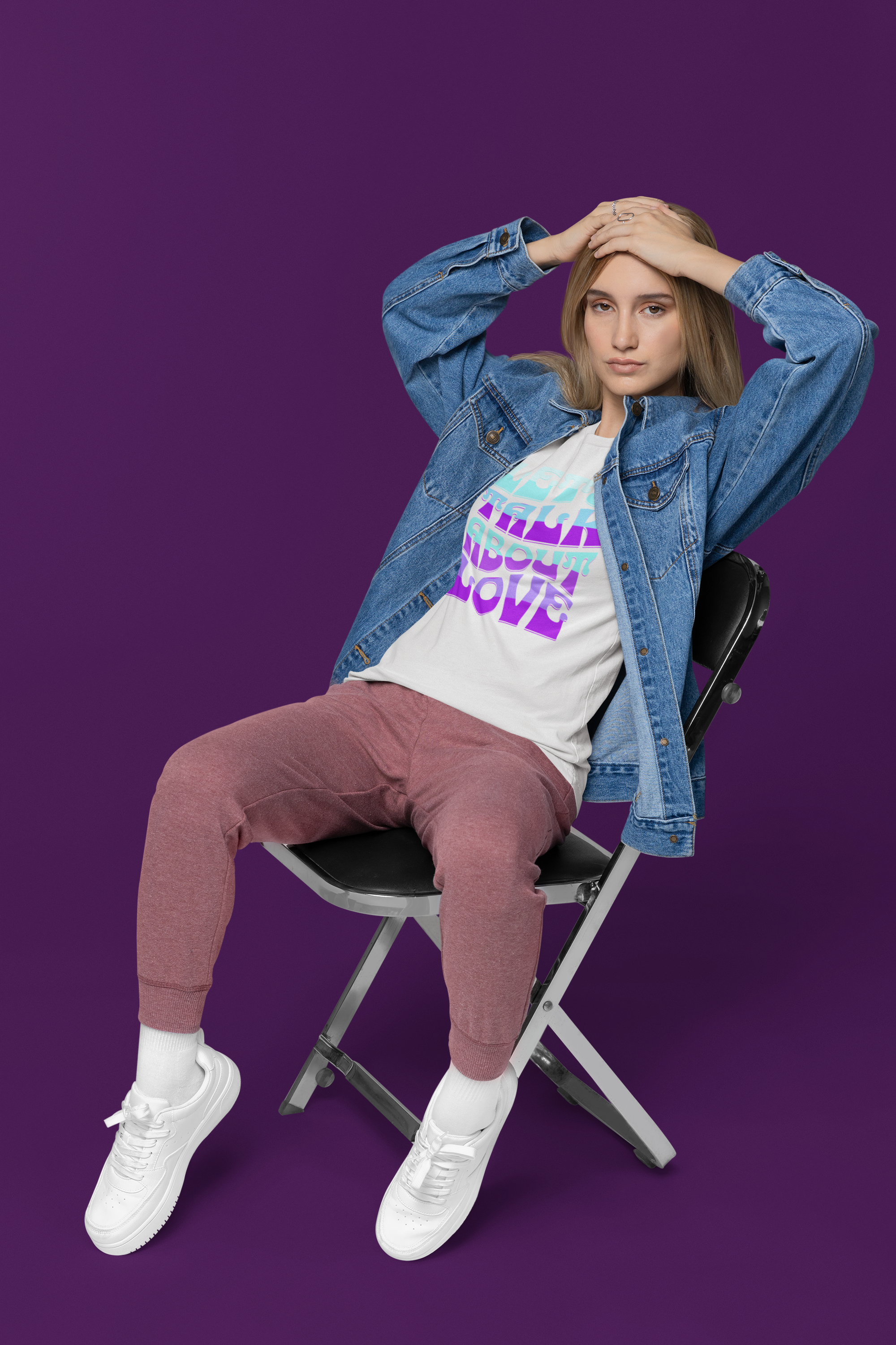 Let's Talk About Love Tee - Unisex Jersey Short Sleeve Shirt