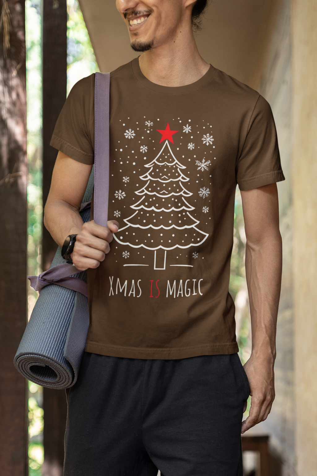 Xmas Is Magic T-Shirt — Festive Christmas Tree Holiday Tee