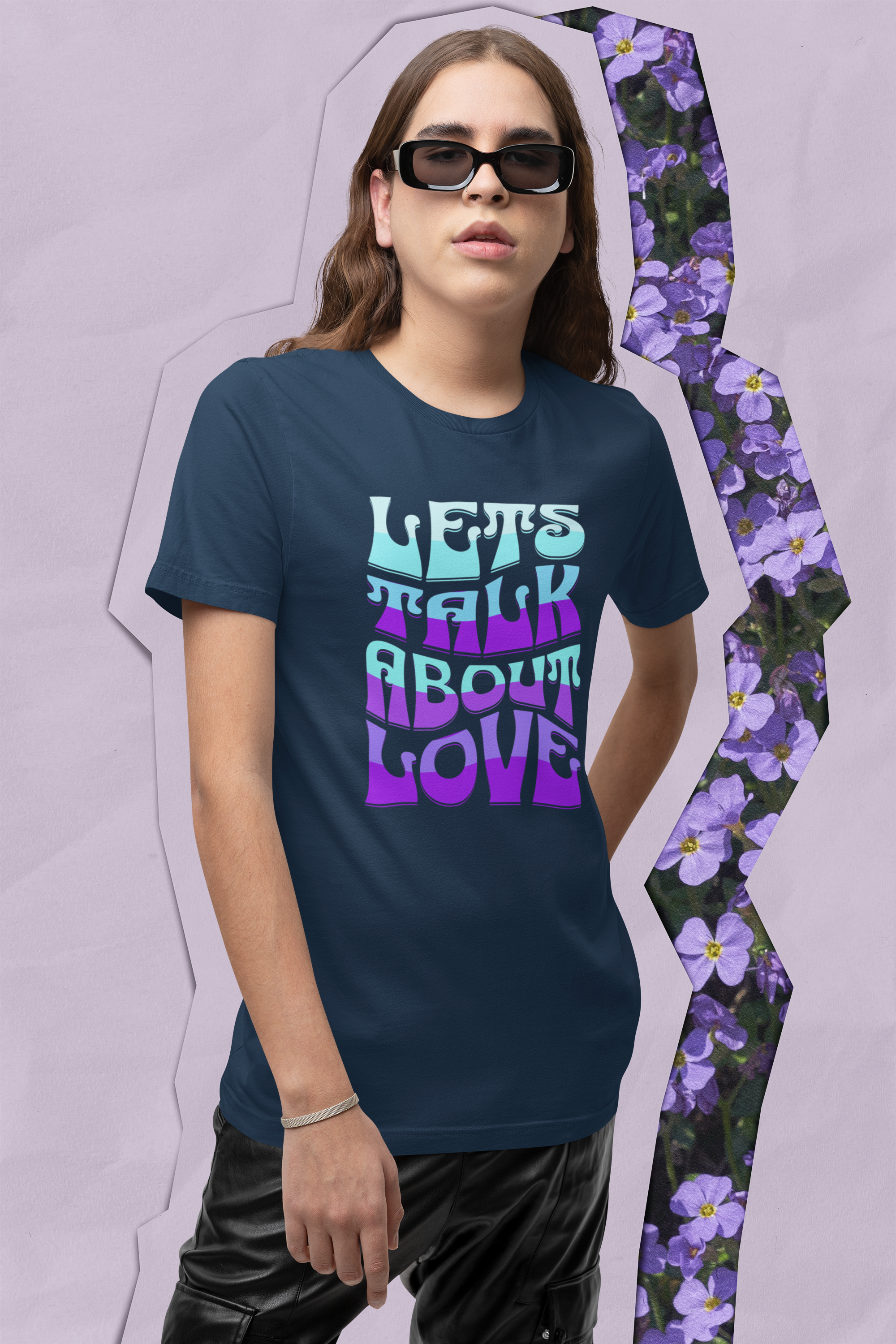 Let's Talk About Love Tee - Unisex Jersey Short Sleeve Shirt