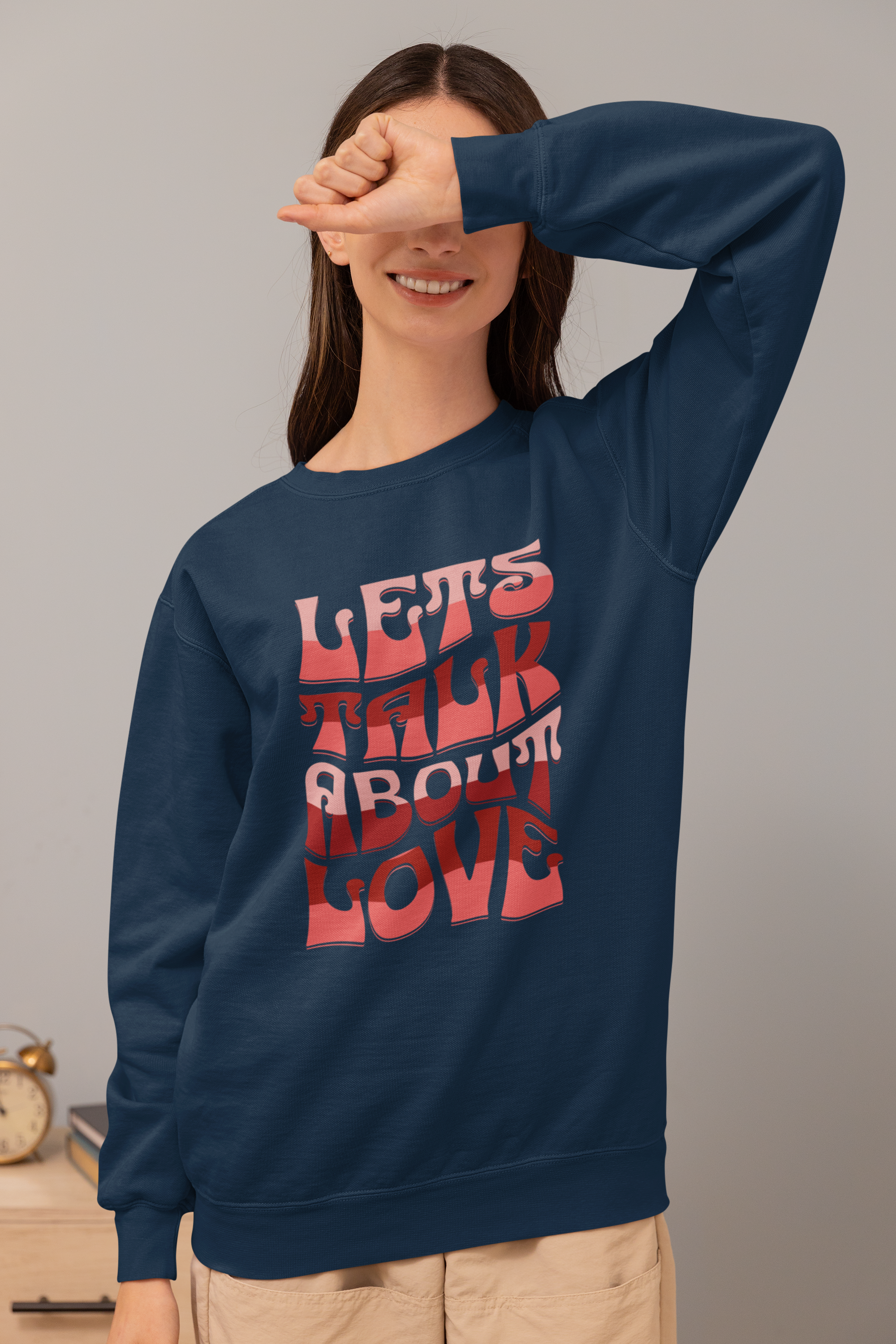 Let's Talk About Love Crewneck Sweatshirt