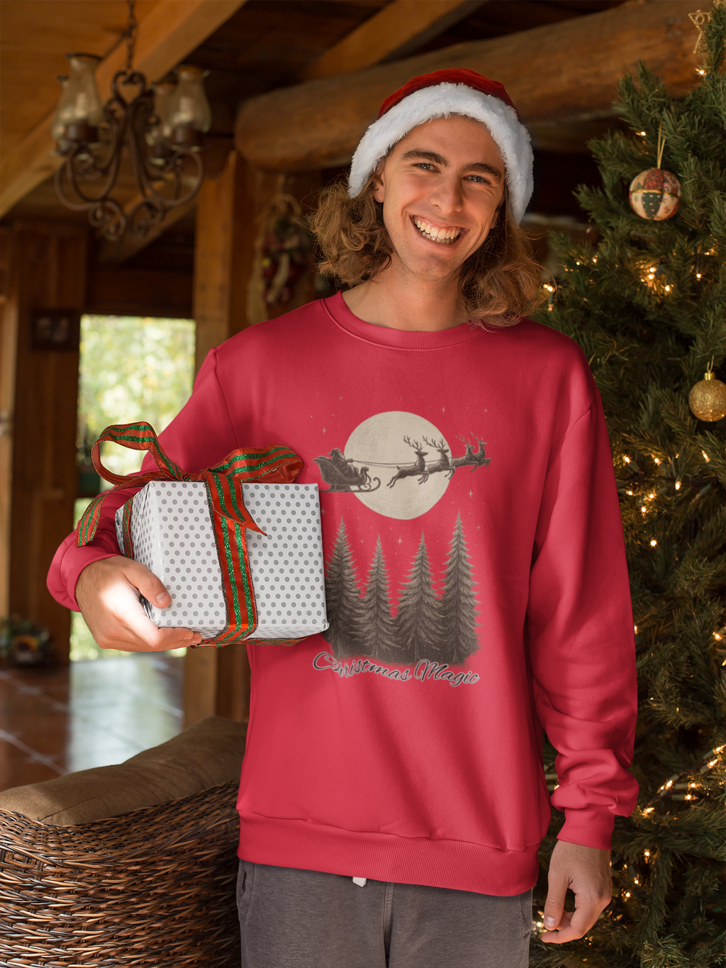 Christmas Magic Crewneck Sweatshirt