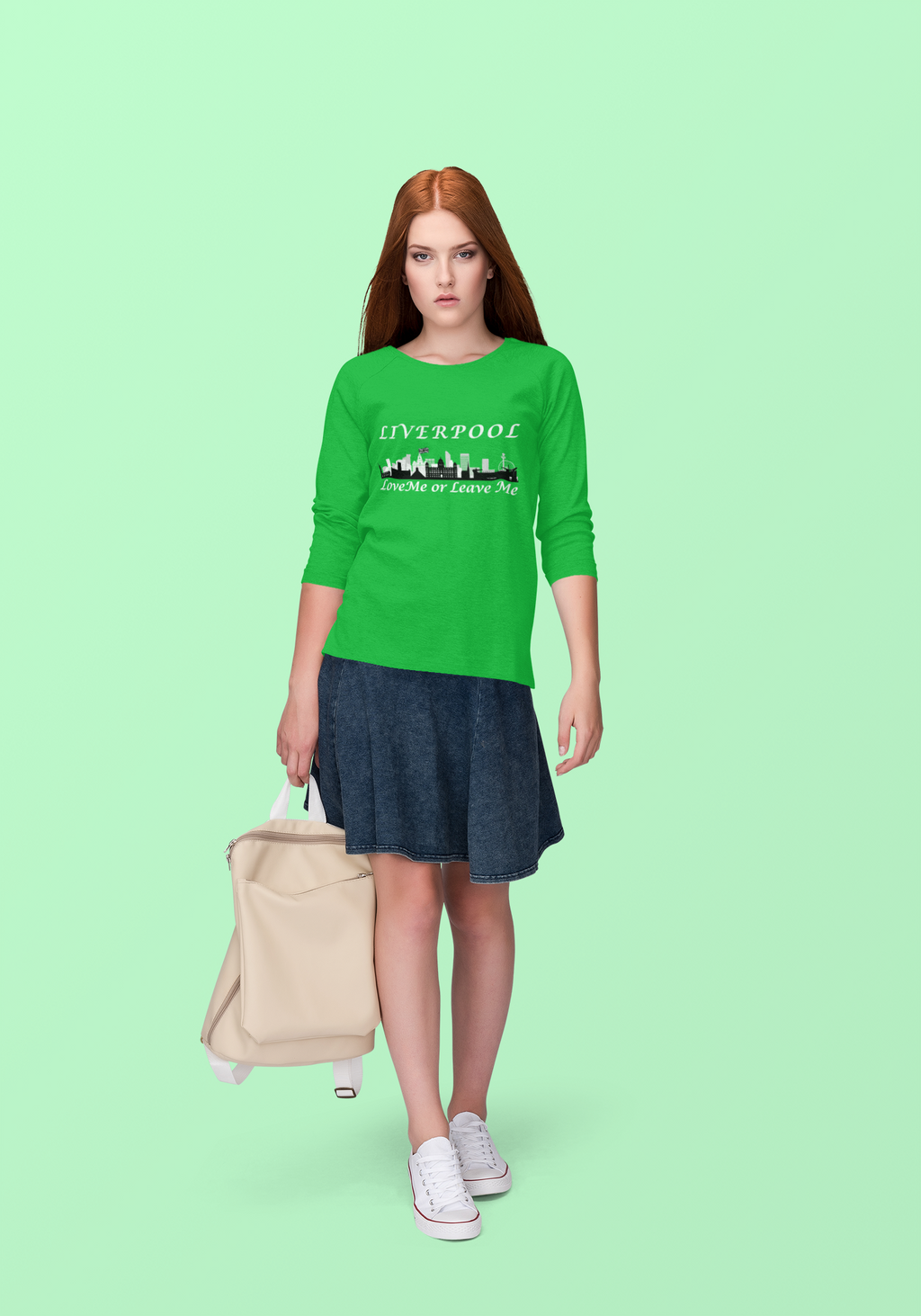 Liverpool Love Me or Leave Me Unisex Sweatshirt - Cozy, City Pride, Gift for Travelers, Casual Wear, Souvenir, Liverpool Merch