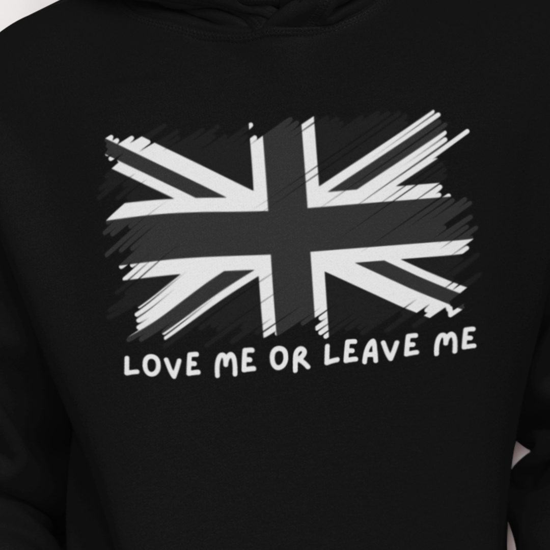 Unisex College Hoodie with British Flag Design, Casual Wear, Gifts for Students, College Life Essentials, Hooded Sweatshirt, [...]