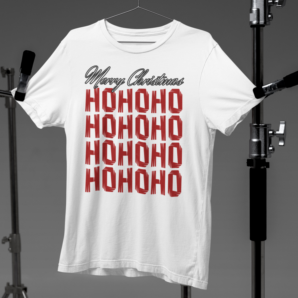 Merry Christmas 'HO HO HO' Holiday Tee