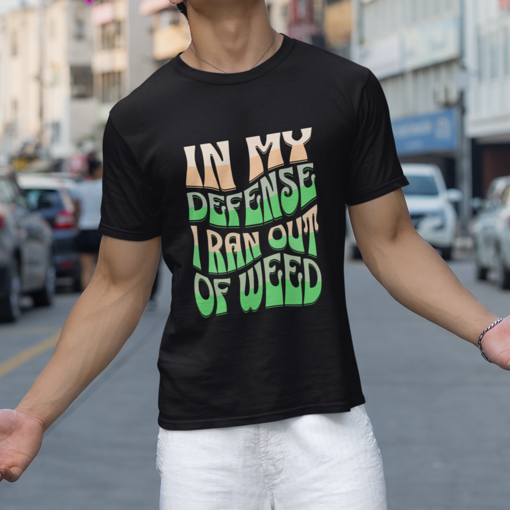 Funny Weed Defense Tee