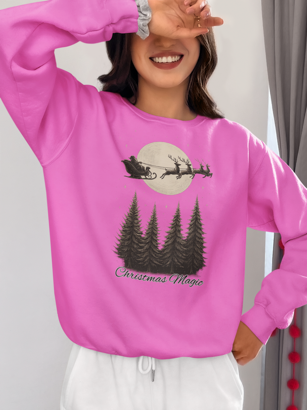 Christmas Magic Crewneck Sweatshirt
