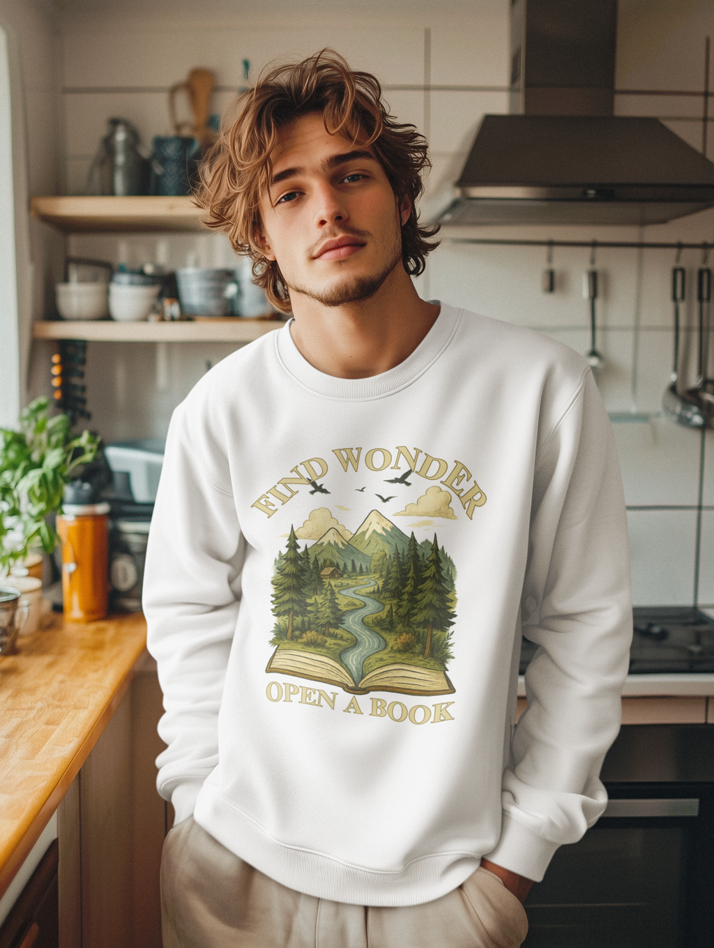 Find Wonder Outdoor Adventure Crewneck Sweatshirt