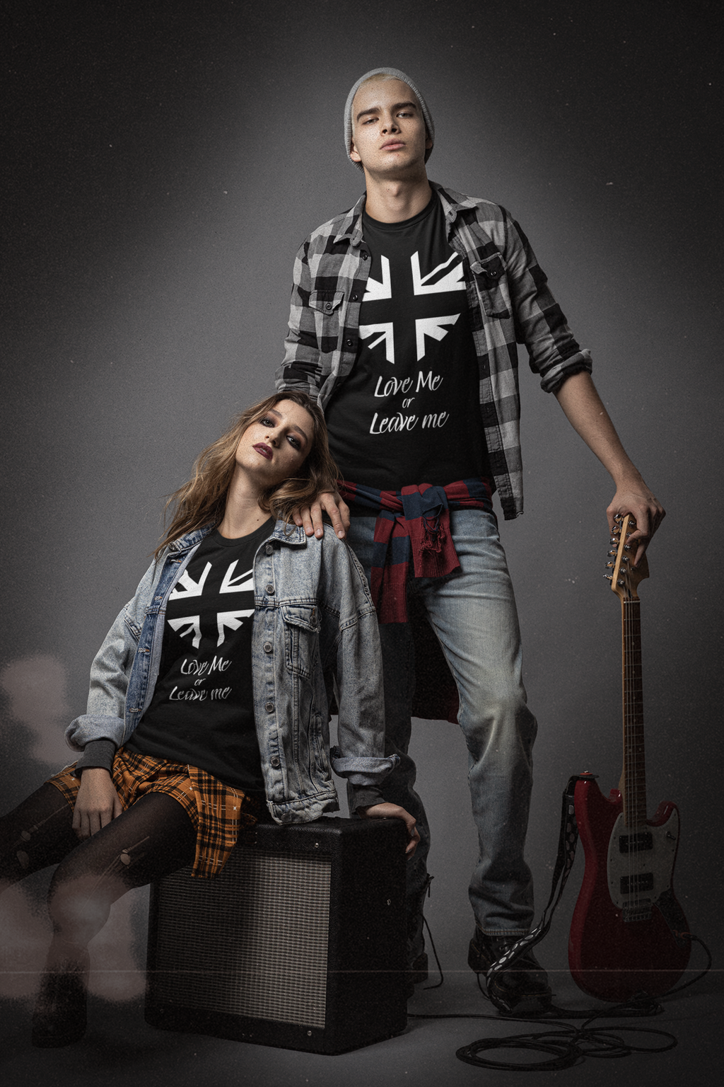 Love Me or Leave Me Heart Tee - Perfect for Casual Wear.