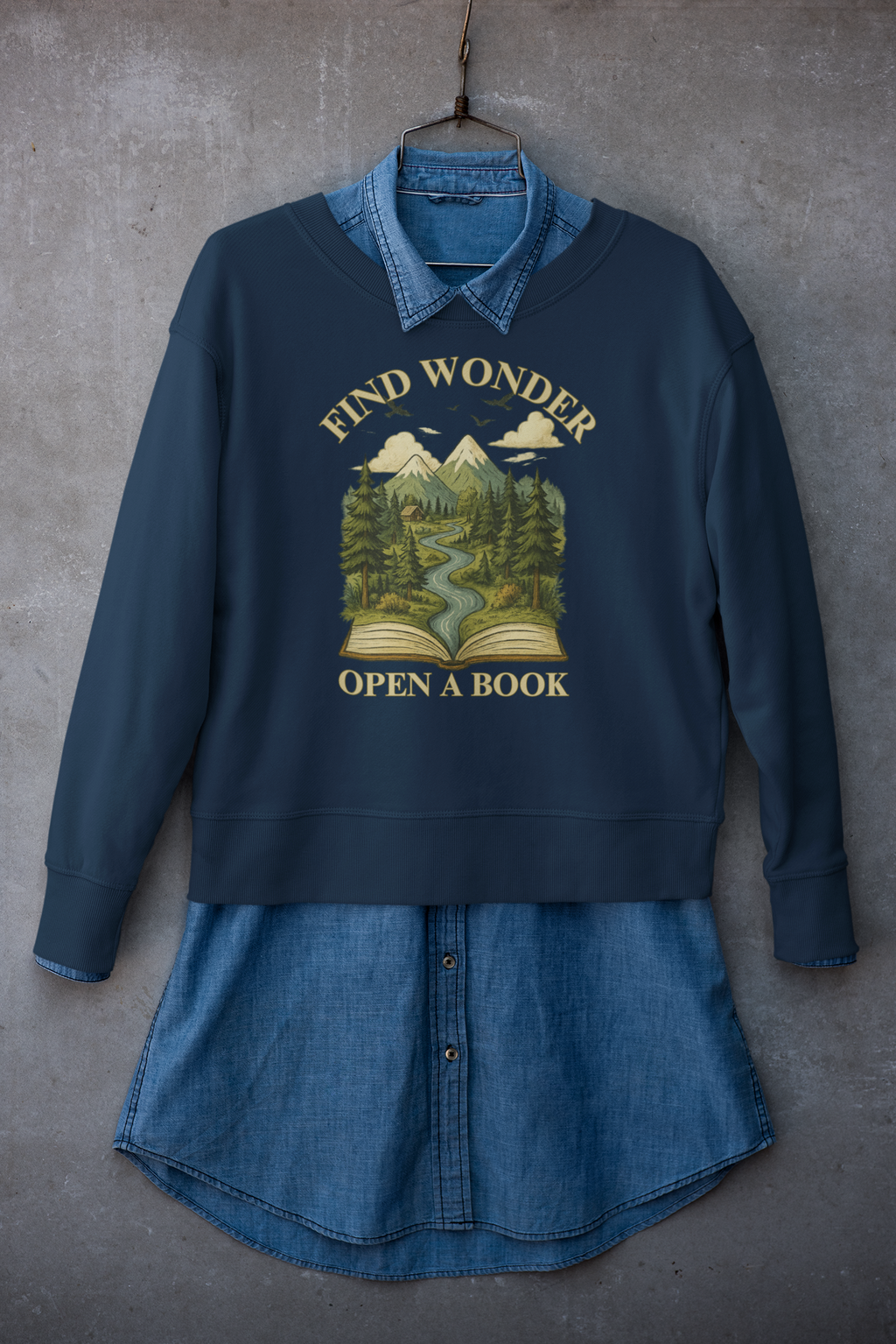 Find Wonder Outdoor Adventure Crewneck Sweatshirt