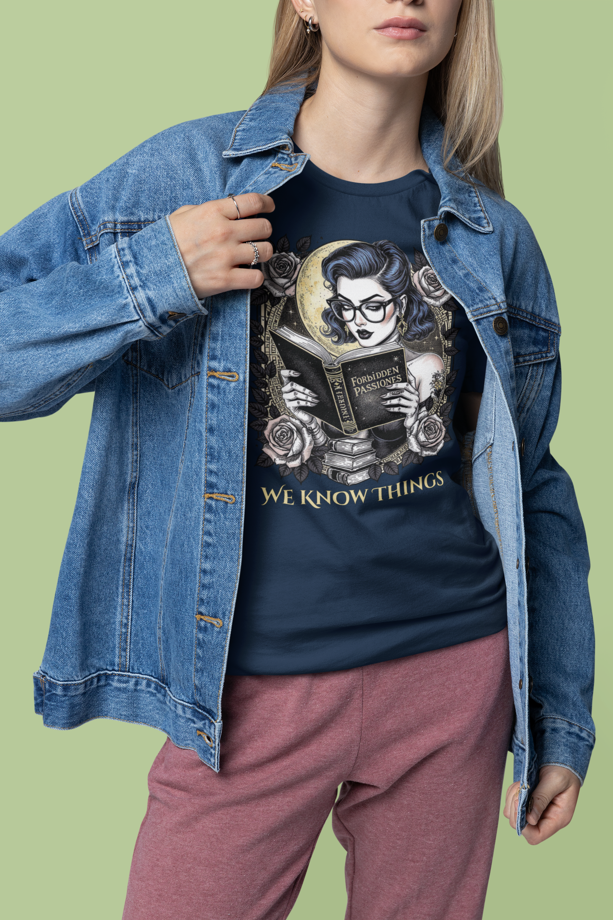 Book Lover's Unisex Tee - 'We Know Things' Graphic Shirt