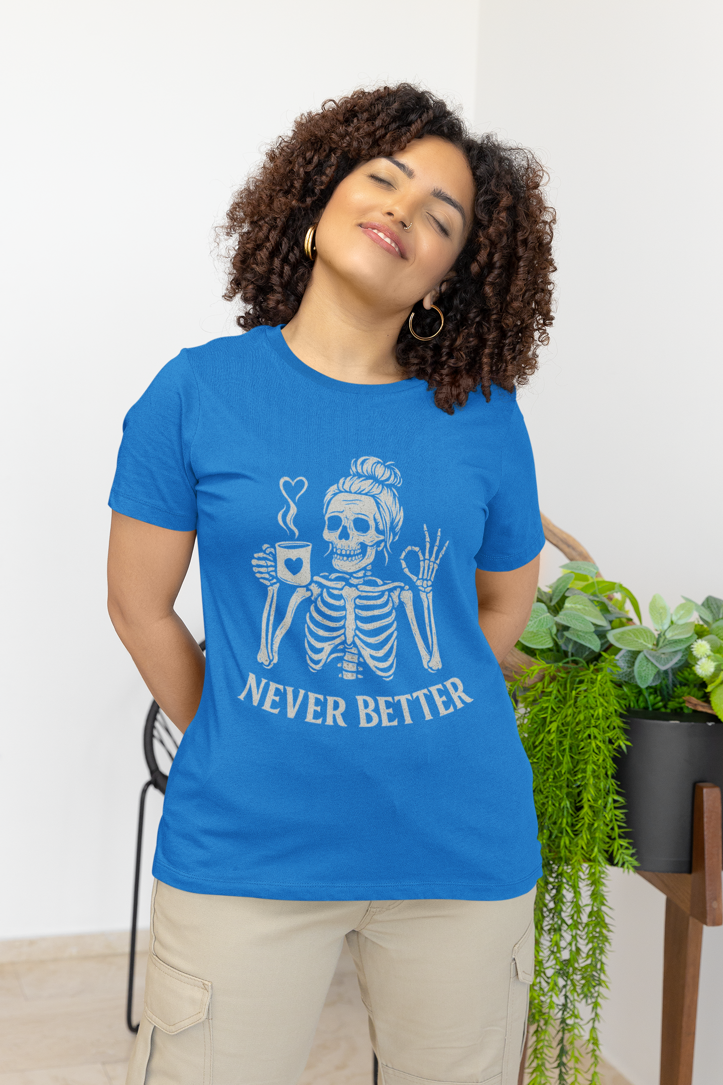 Never Better Skeleton Tee