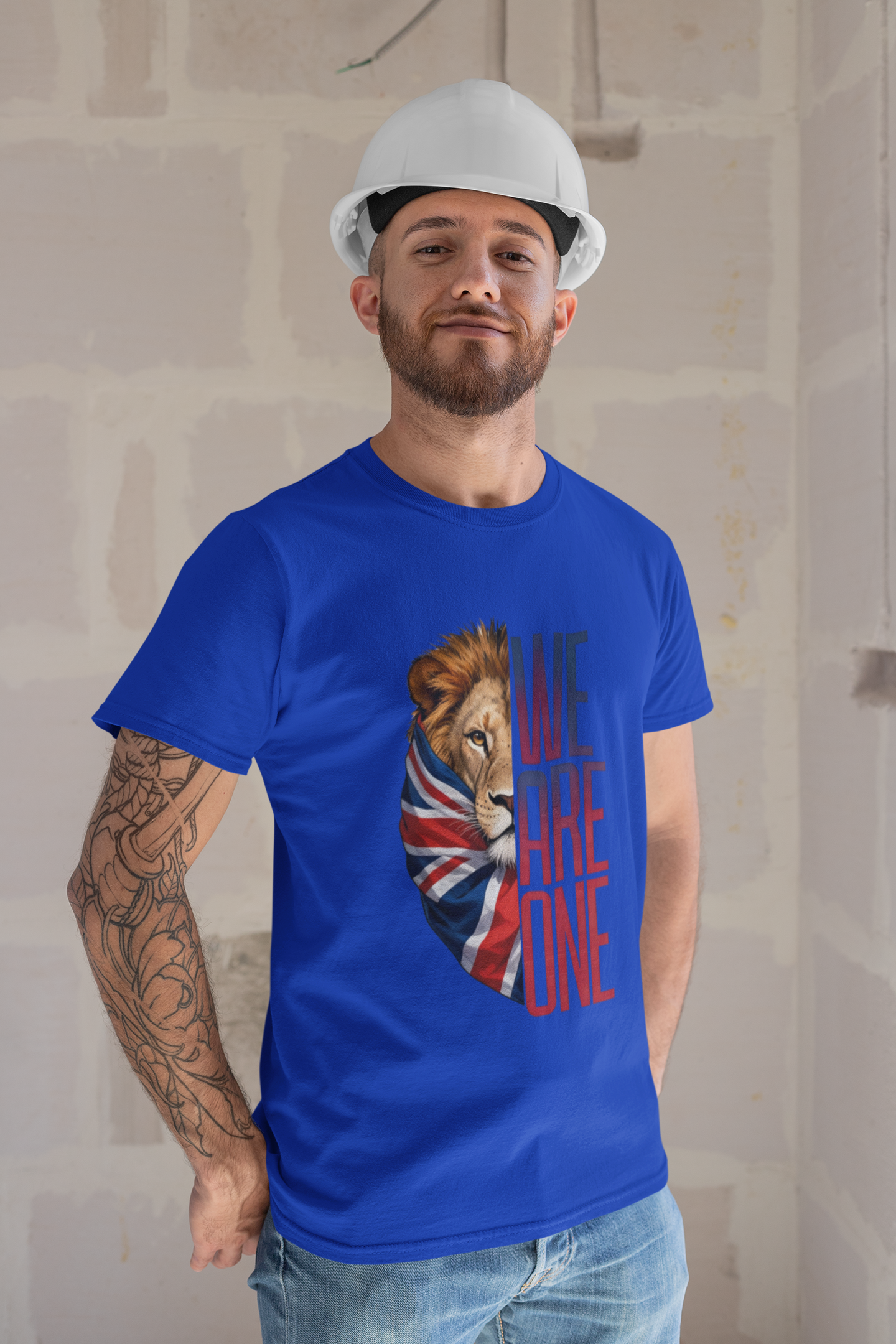 Unity Lion Graphic Tee, Unisex Cotton T-Shirt, Great for Team Spirit, Unity Celebrations, Casual Wear, Gifts for Friends