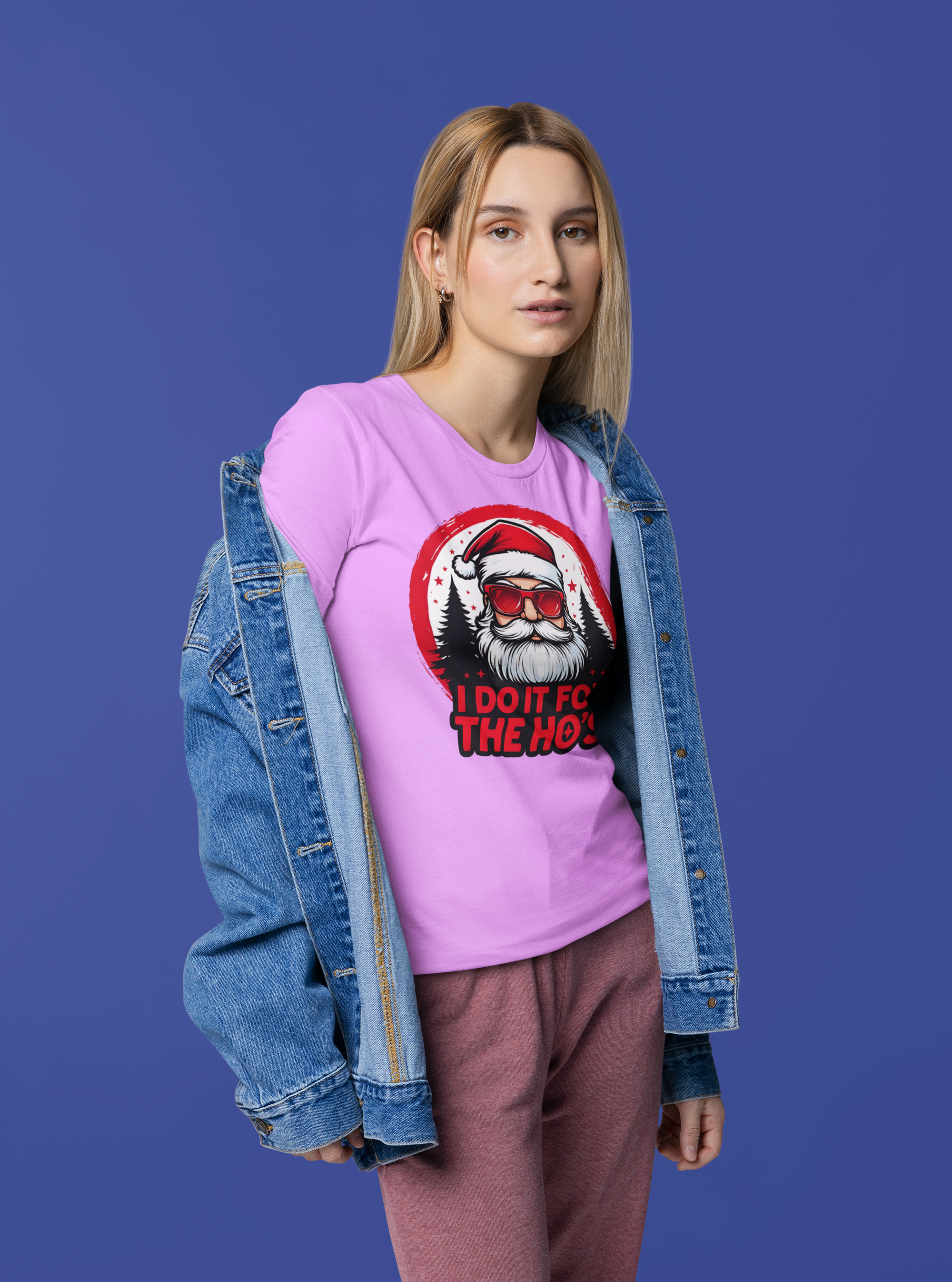 Santa I Do It For The Ho's Tee