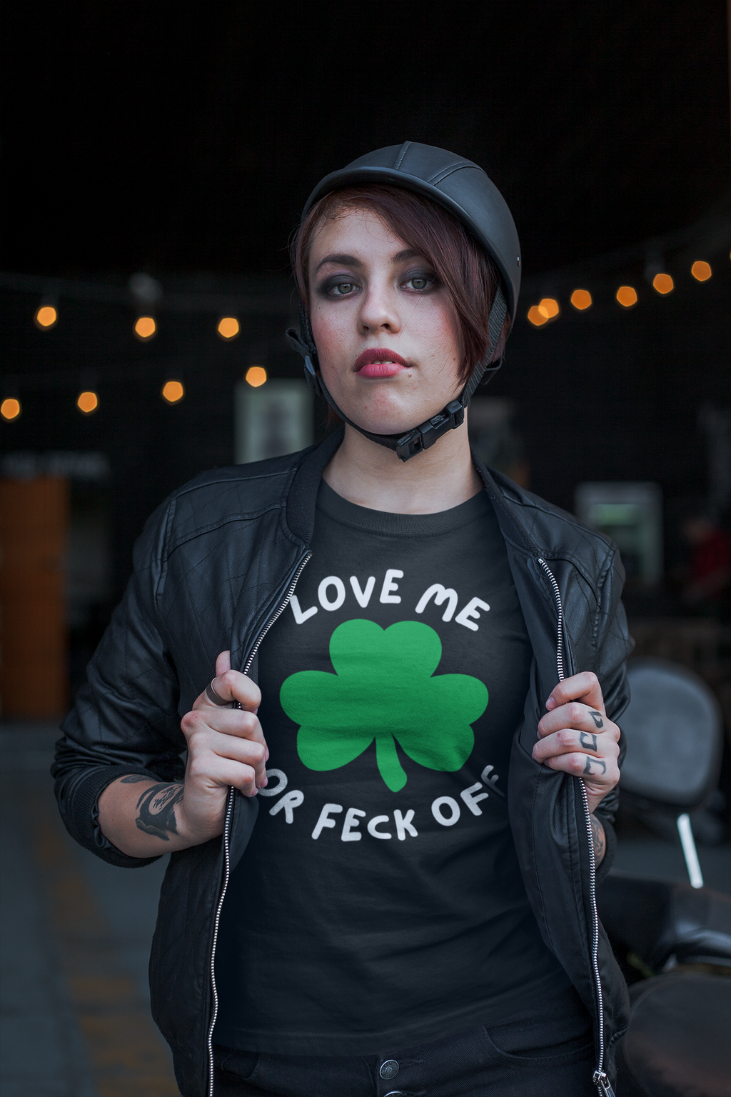 St. Patrick's Day Shamrock Tee, Unisex Tee, Casual Wear, Patriotic, Green Print