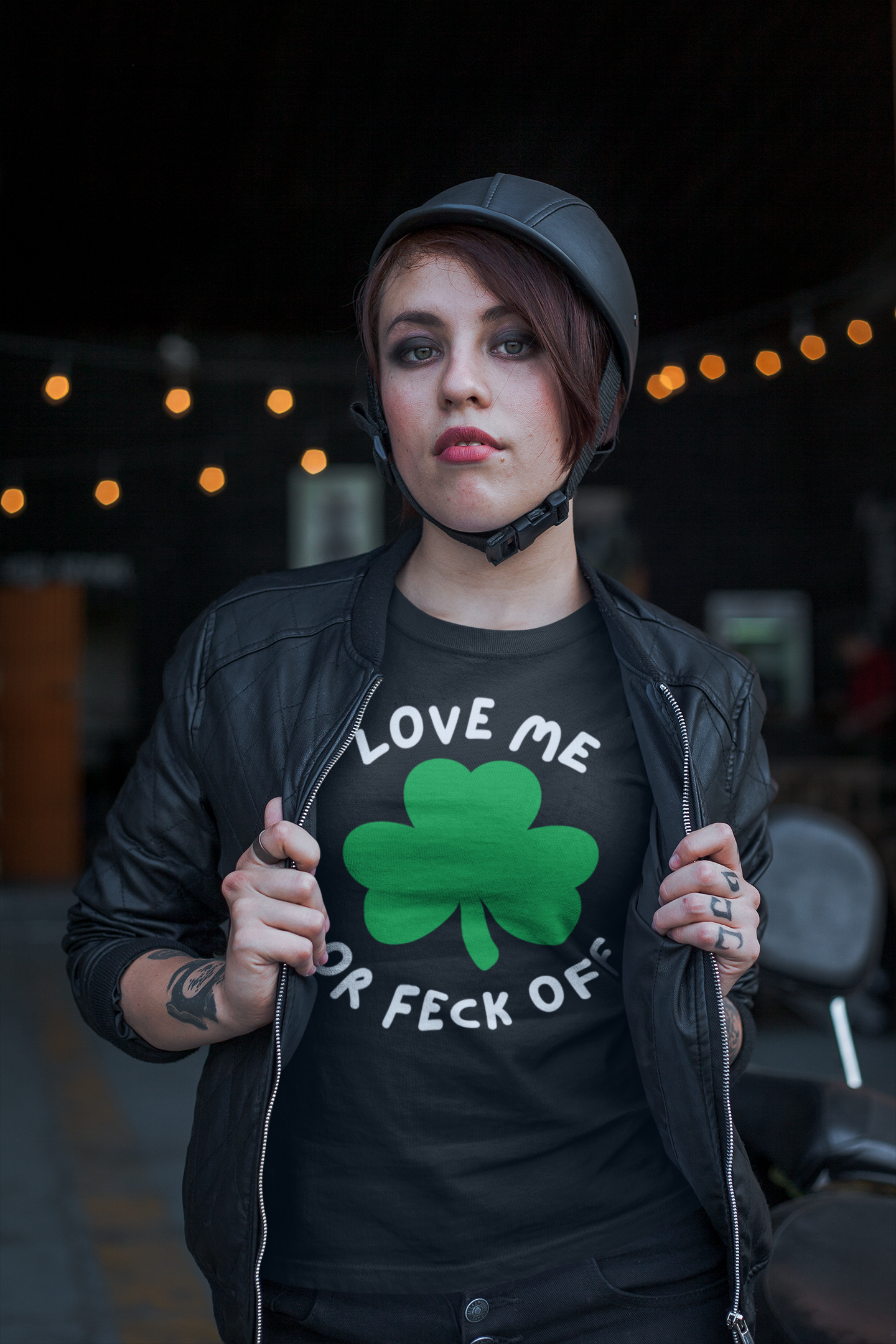 St. Patrick's Day Shamrock Tee, Unisex Tee, Casual Wear, Patriotic, Green Print