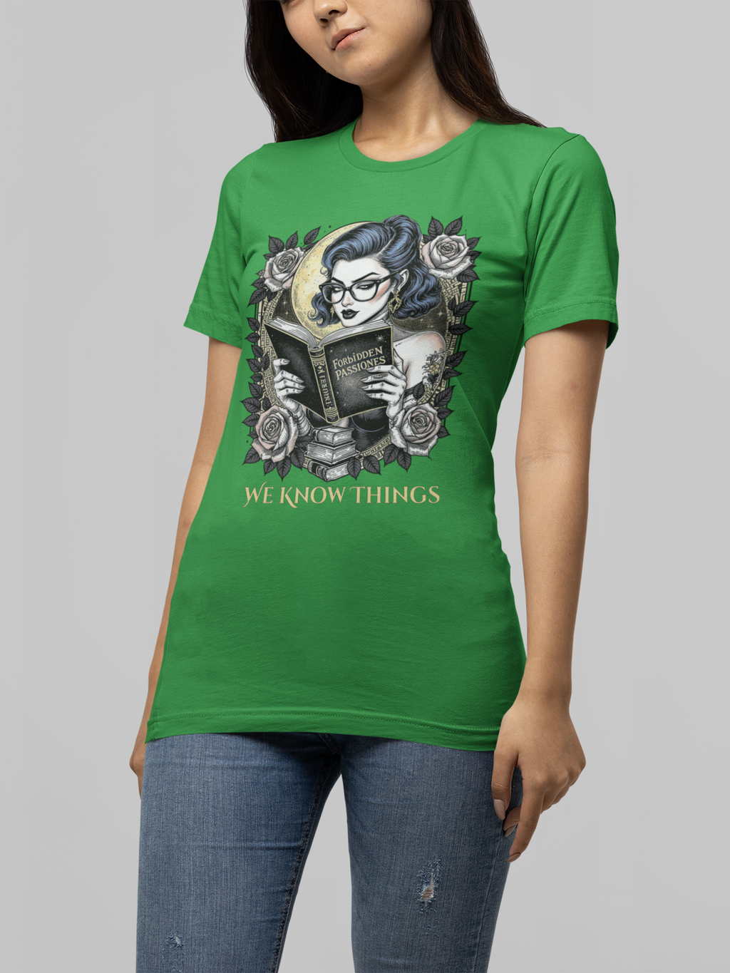 Book Lover's Unisex Tee - 'We Know Things' Graphic Shirt