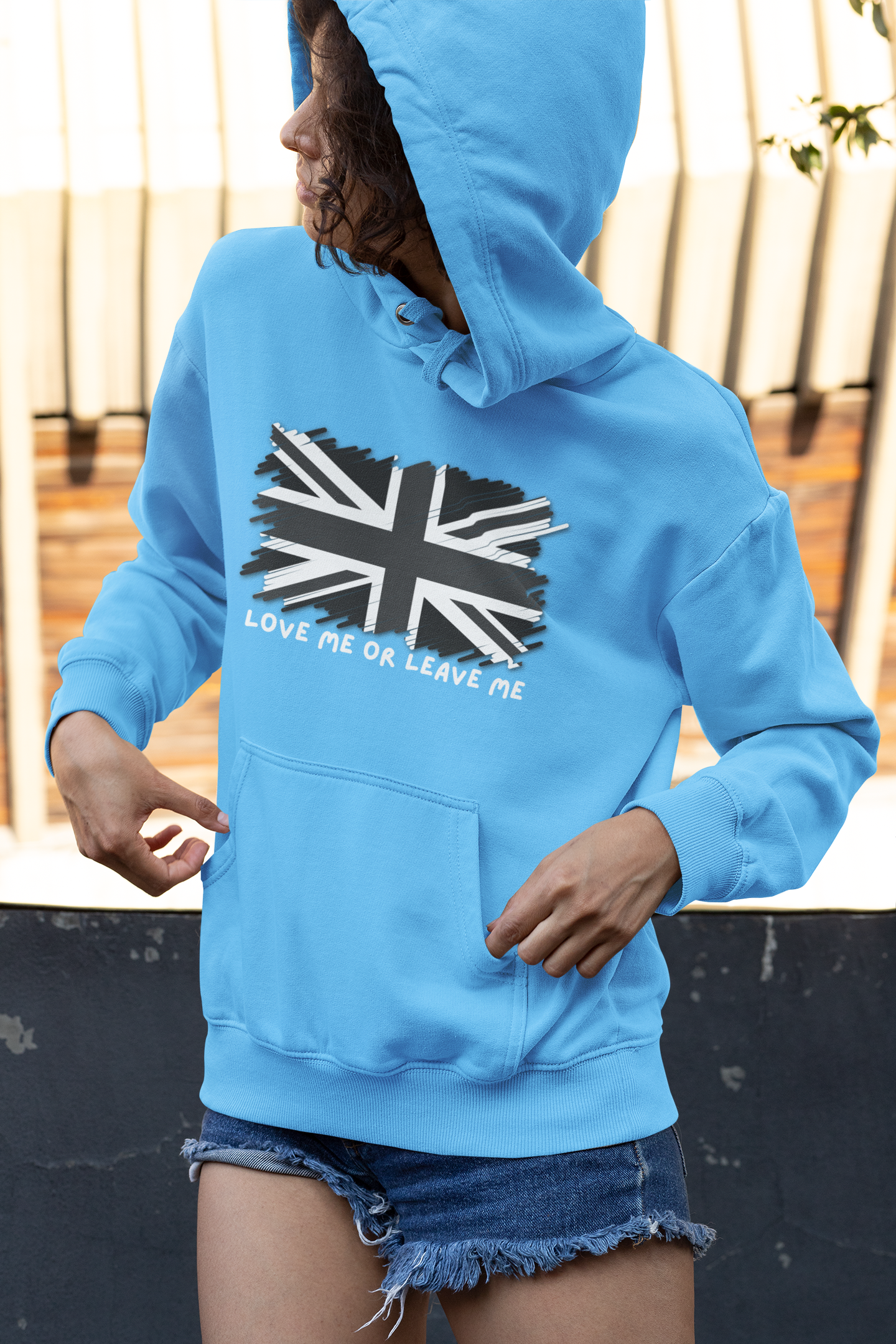 Unisex College Hoodie with British Flag Design, Casual Wear, Gifts for Students, College Life Essentials, Hooded Sweatshirt, [...]