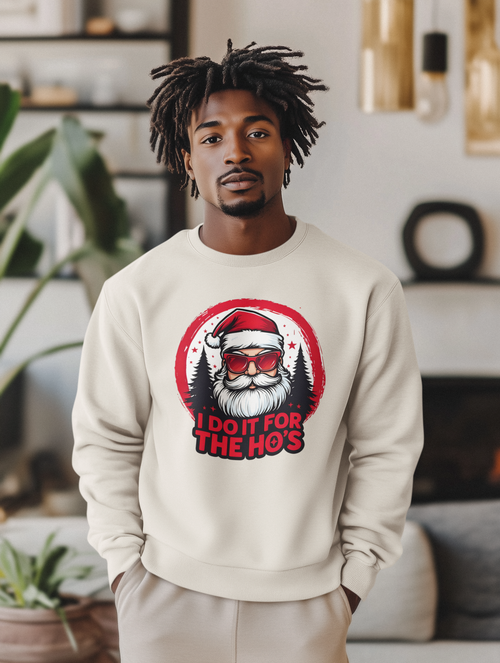 Santa I Do It For The Ho's Tee