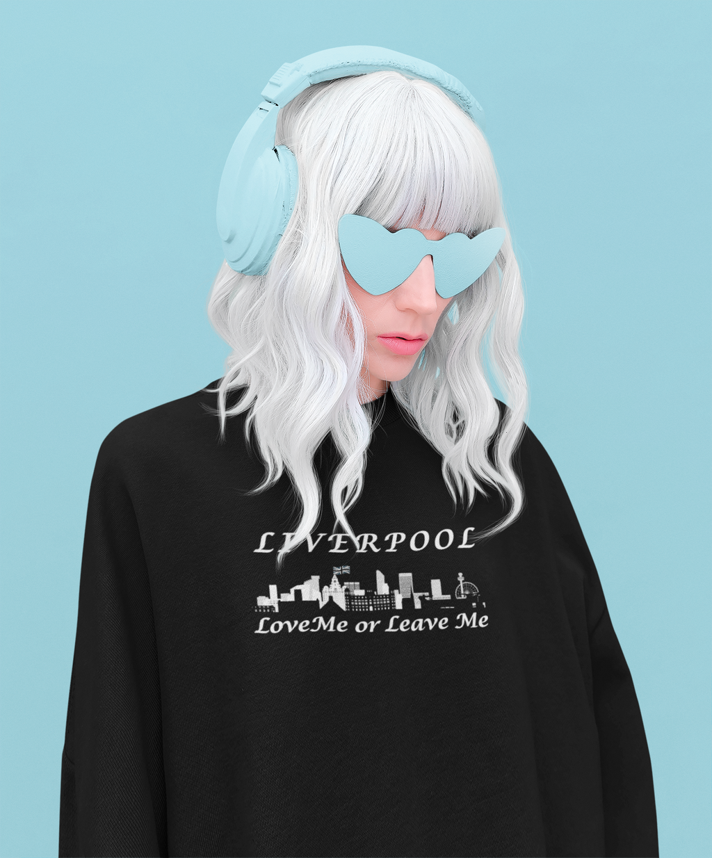 Liverpool Love Me or Leave Me Unisex Sweatshirt - Cozy, City Pride, Gift for Travelers, Casual Wear, Souvenir, Liverpool Merch