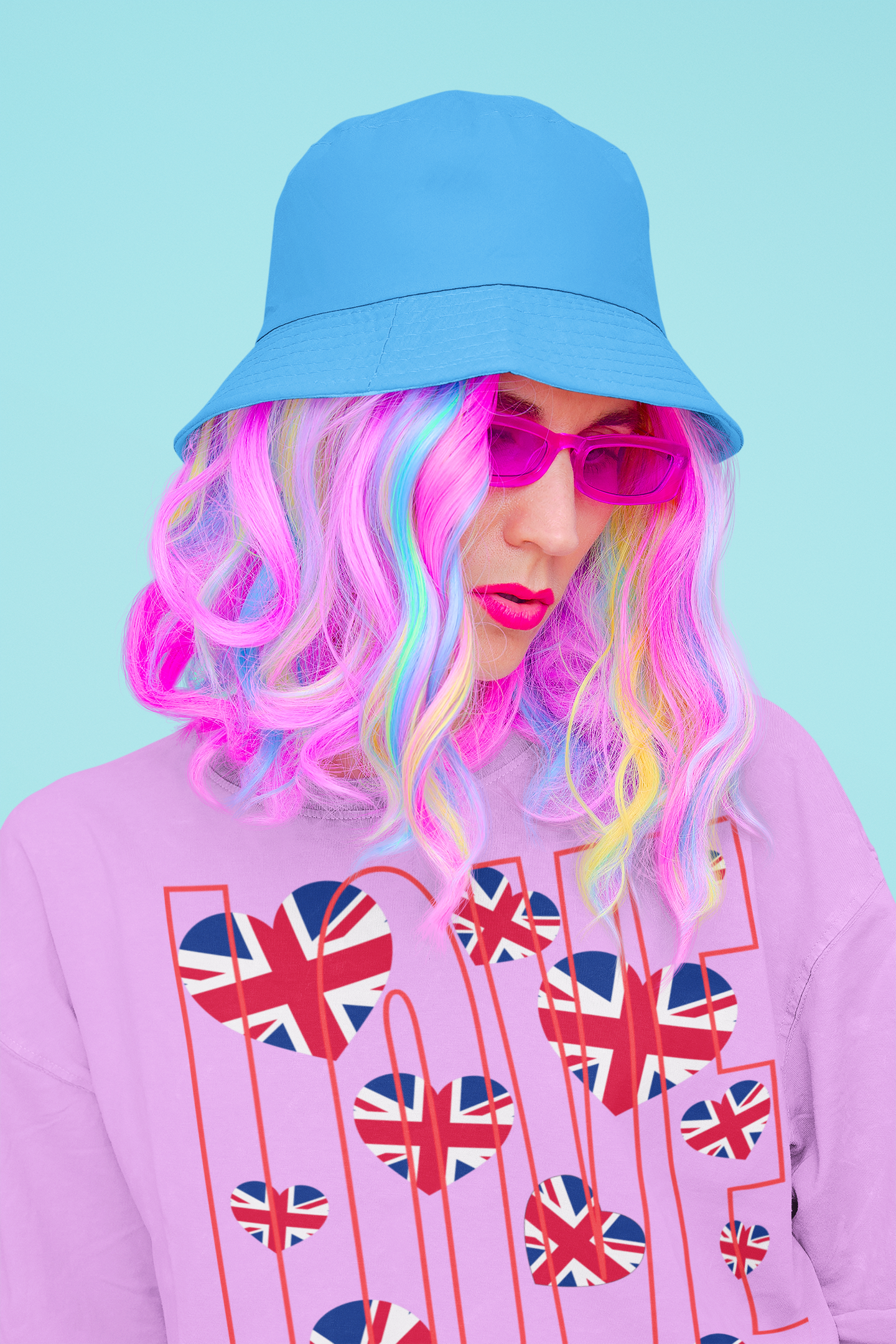 Love of Britain  Unisex Tee  , Casual Outings, British Pride, Gifts, Love UK