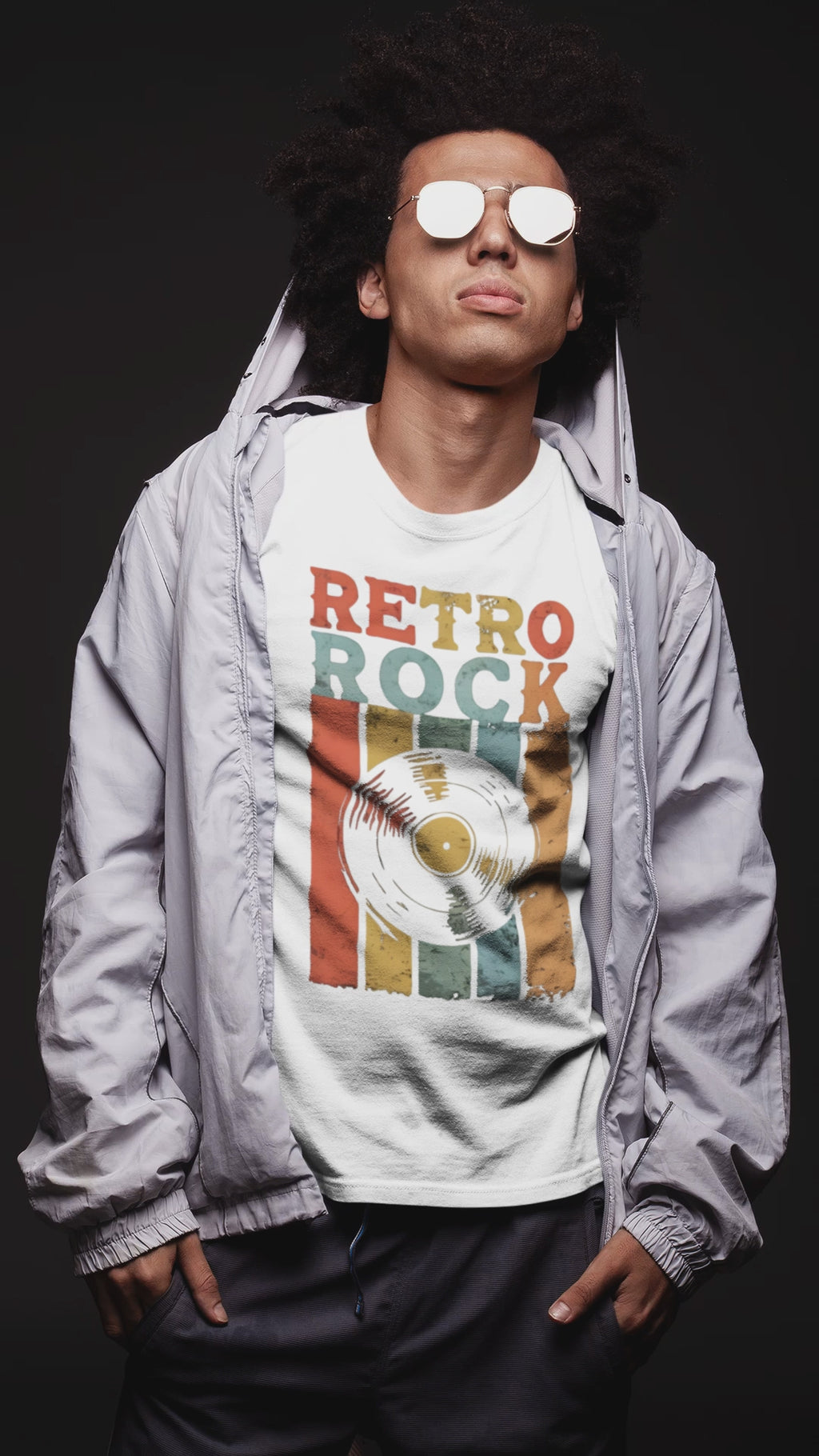 Retro Rock Unisex Jersey Tee
