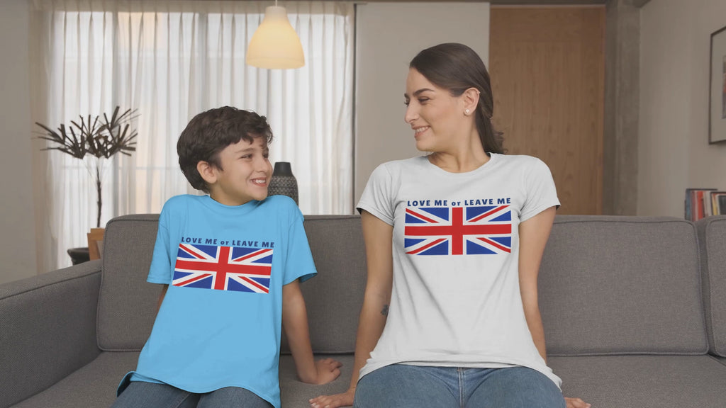 Union Jack Love Me or Leave Me Tee - Casual British Graphic Shirt, Gift for London Lovers, Independence Day Apparel, Travel T-Shirt, [...]