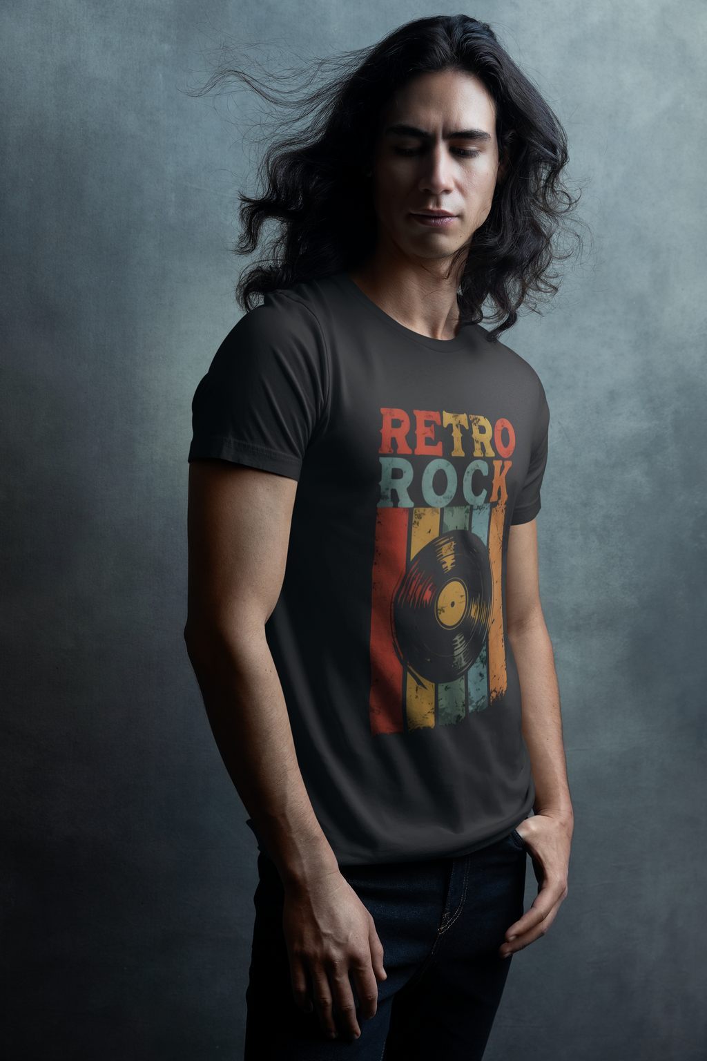 Retro Rock Unisex Jersey Tee