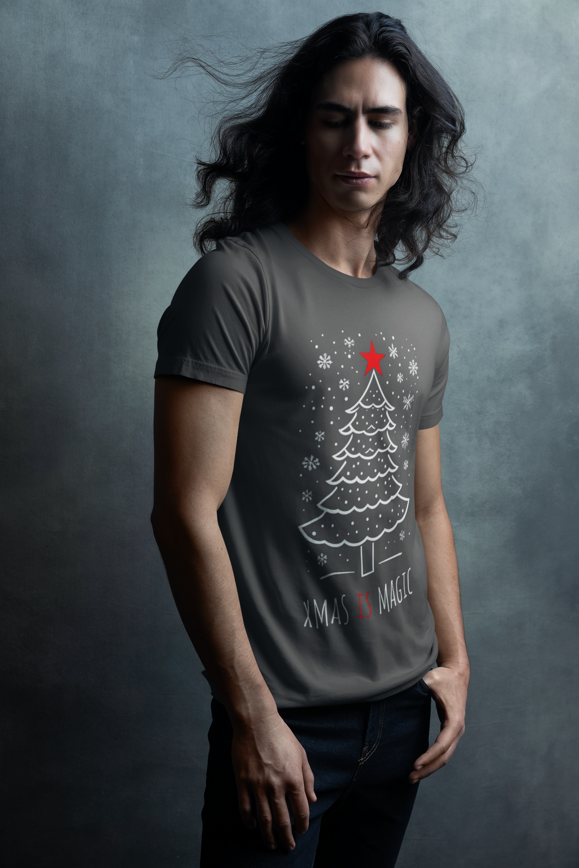 Xmas Is Magic T-Shirt — Festive Christmas Tree Holiday Tee
