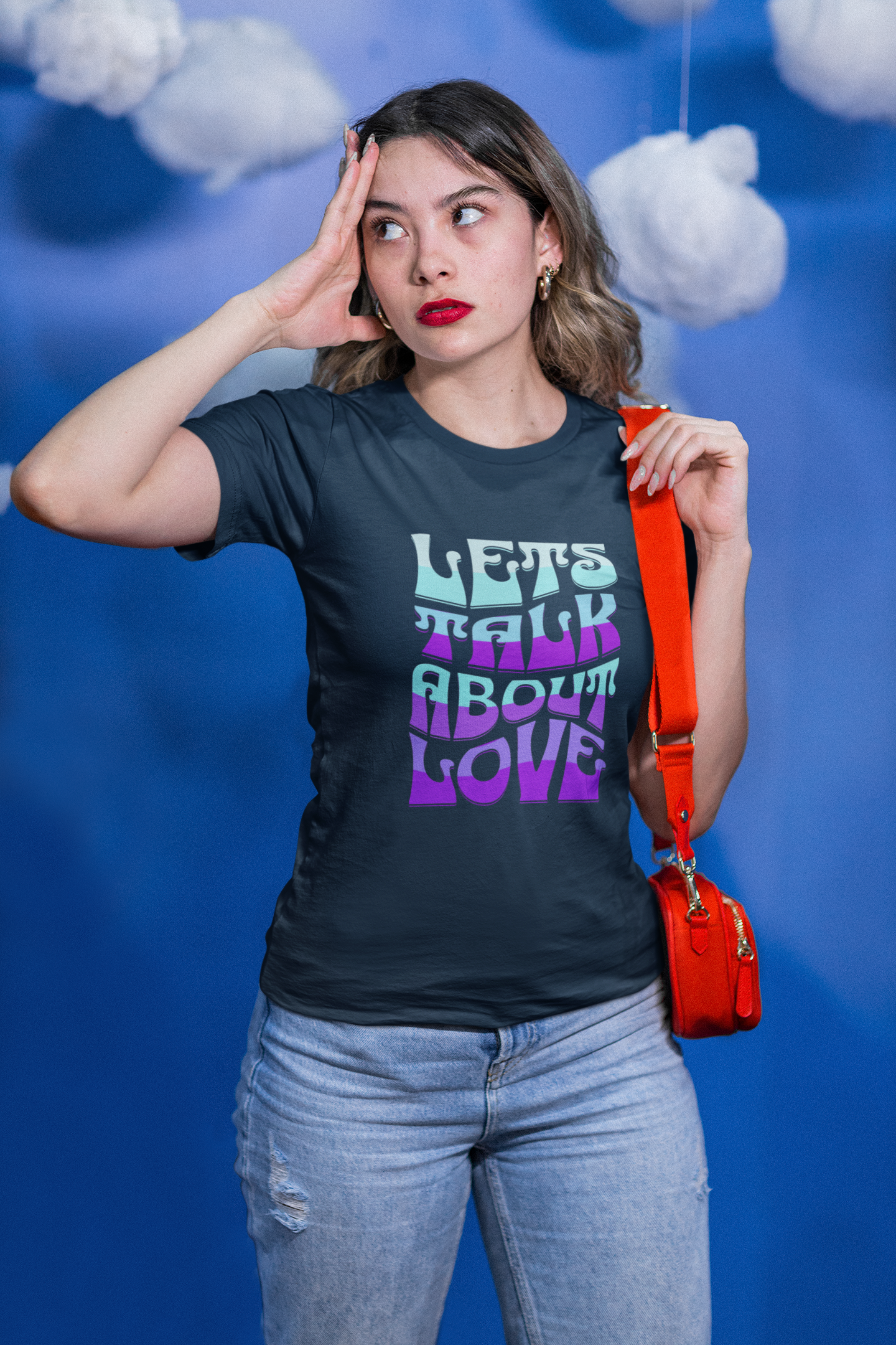 Let's Talk About Love Tee - Unisex Jersey Short Sleeve Shirt