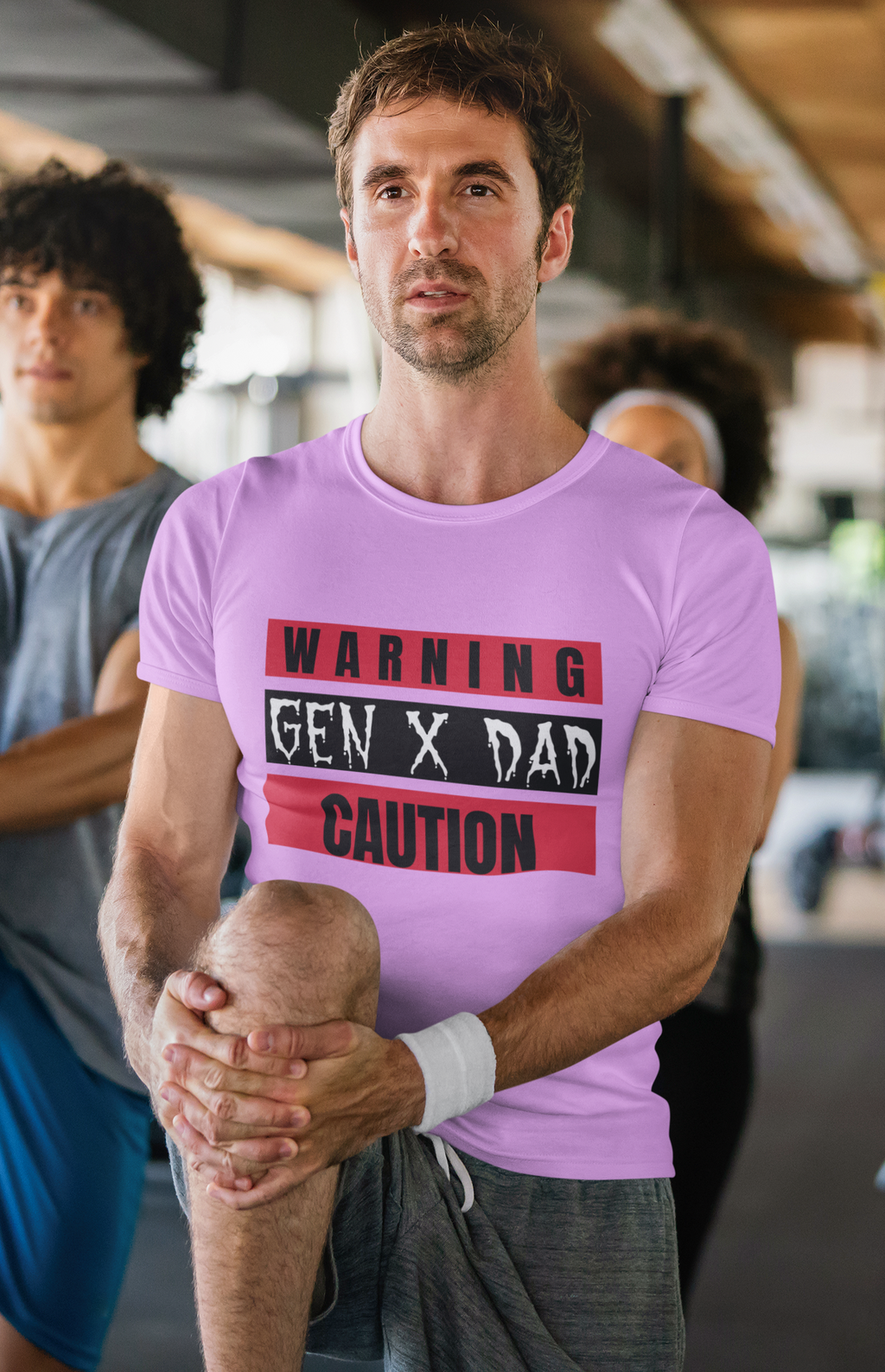 Caution Gen X Dad Tee - Funny Unisex Jersey Short Sleeve Shirt, Gift for Father's Day, Birthday, Dad Humor, Casual Wear, Parenting